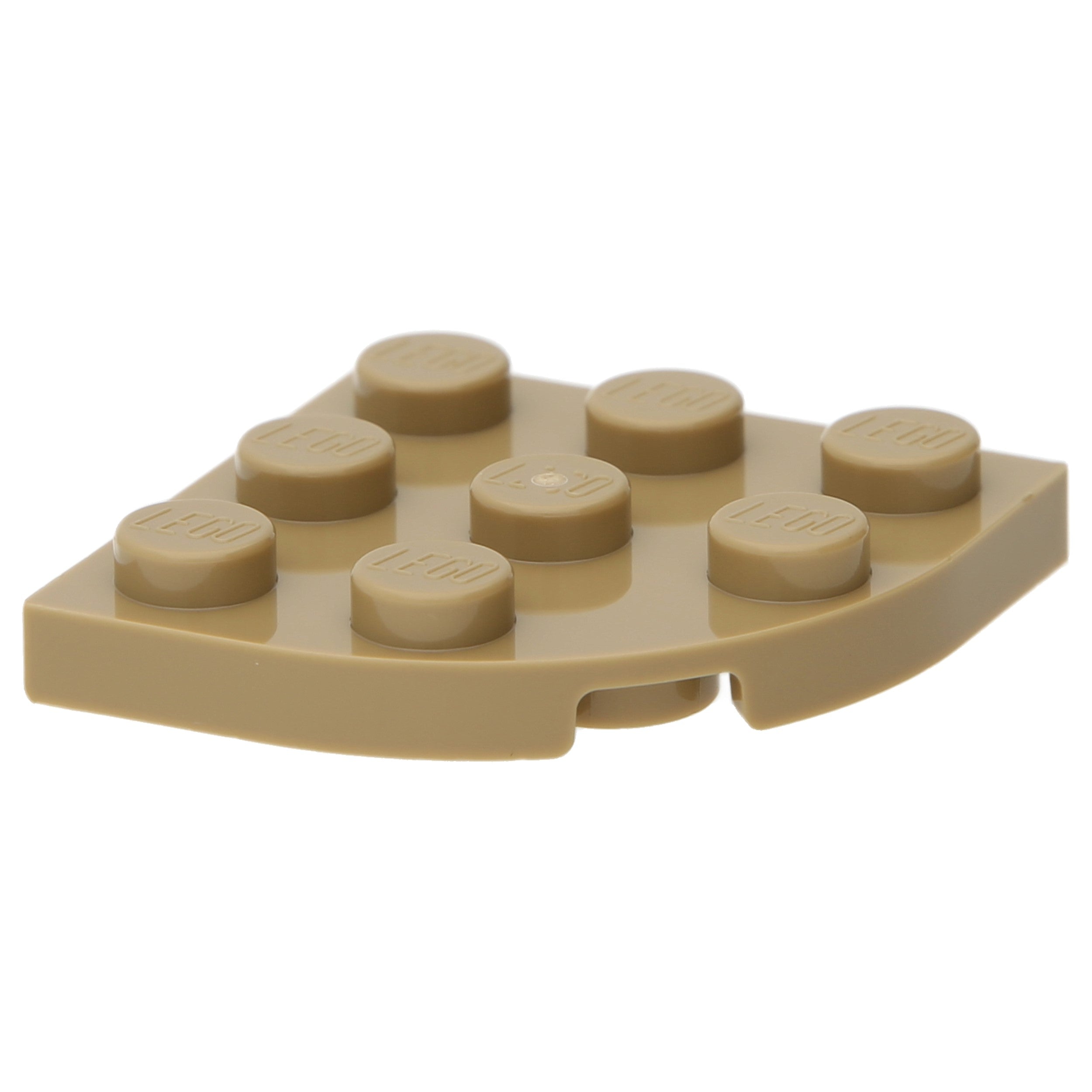 LEGO Plates (modified) - corner plate 3 x 3 (rounded)
