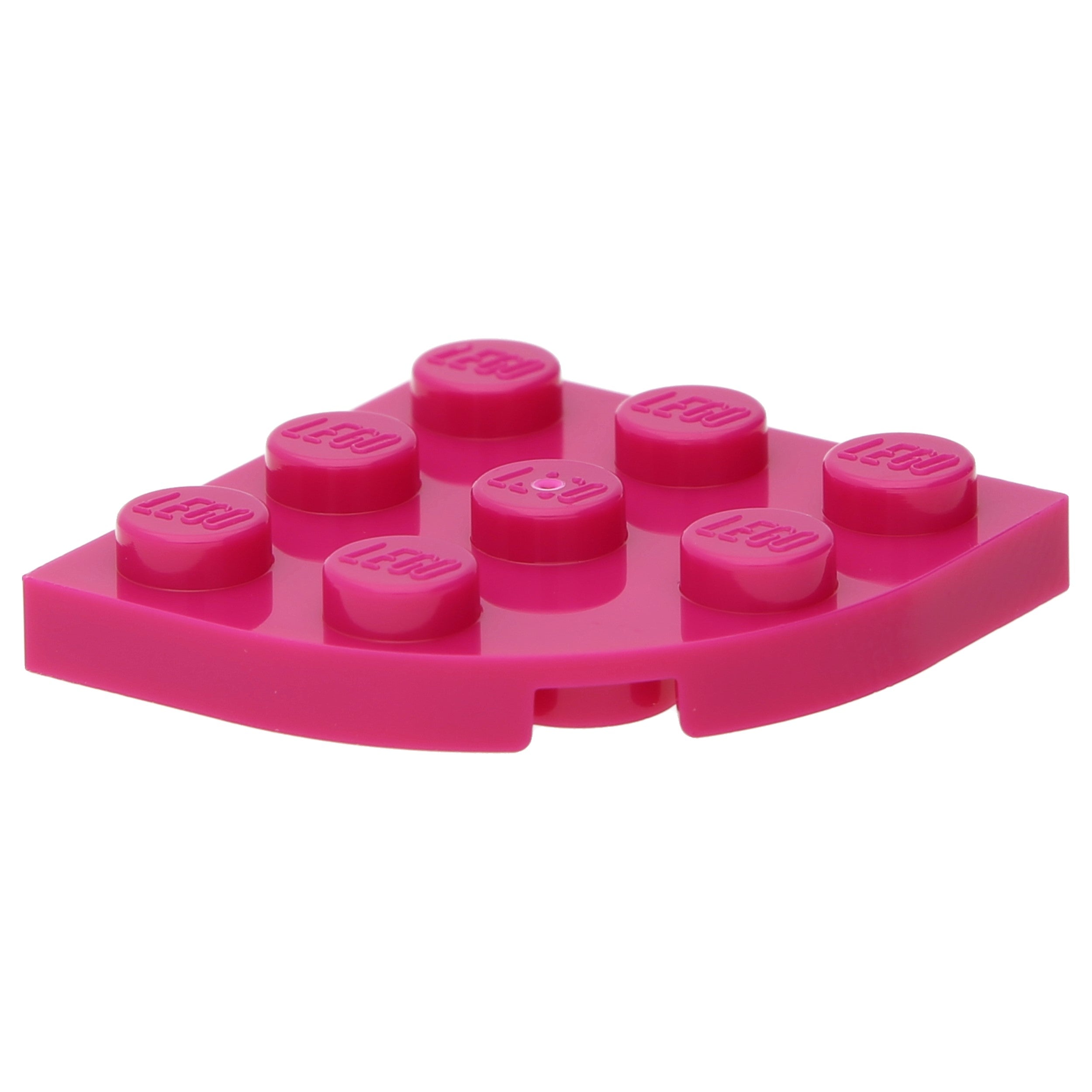 Lego plates (modified) - corner plate 3 x 3 (rounded)