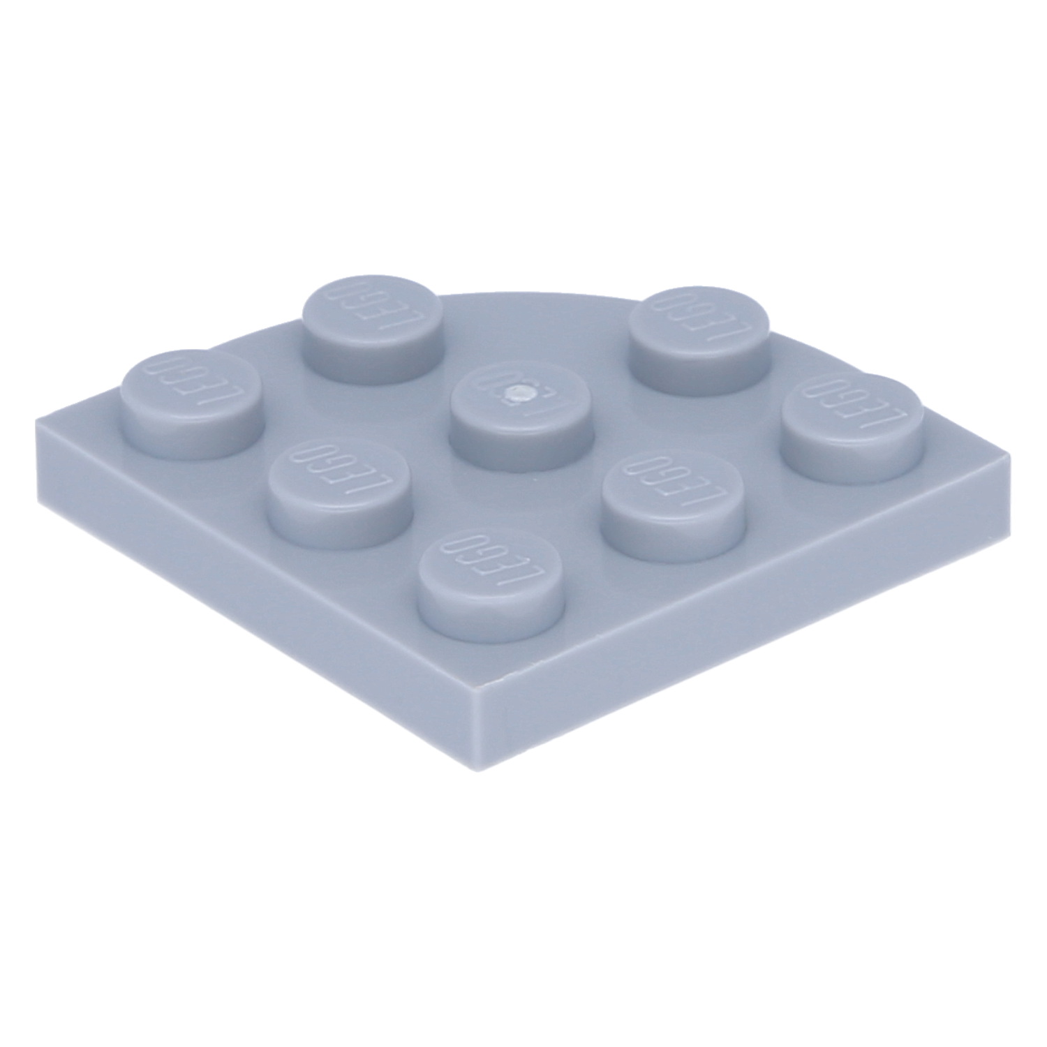 LEGO Plates (modified) - corner plate 3 x 3 (rounded)