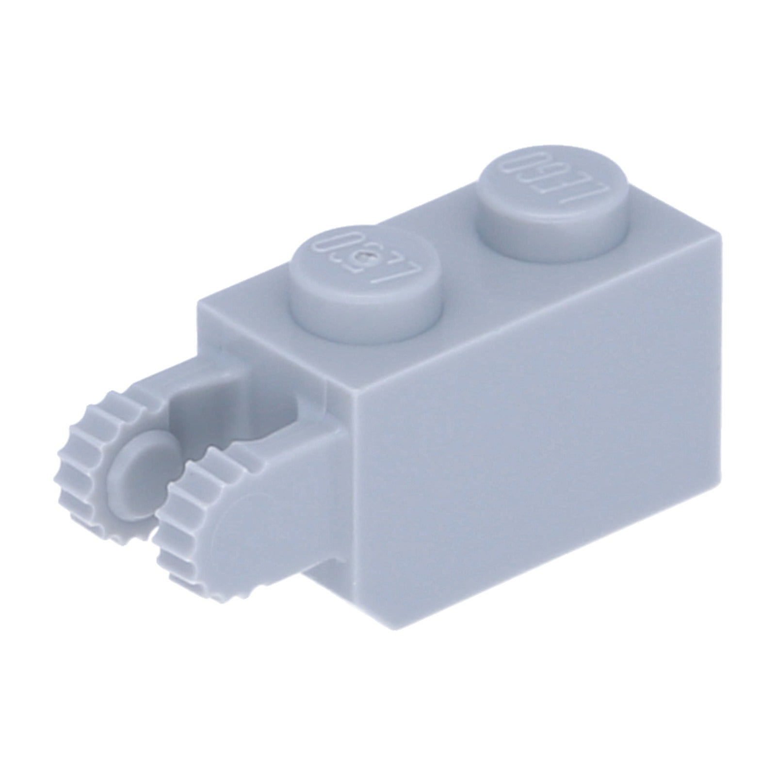 LEGO Scharnier Stein 1 x 2 rastend mit 2 Finger vertikal Ende (30365)