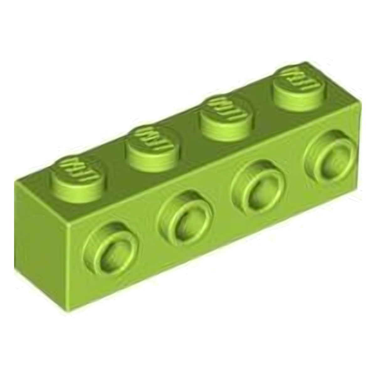 LEGO  Steine (modifiziert) - 1 x 4 mit  Noppen an der Seite