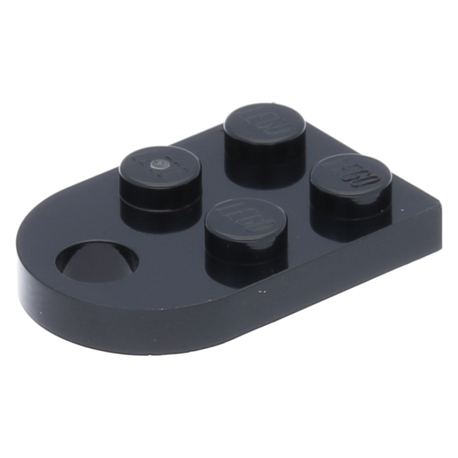 LEGO Plates (modified) - 2 x 3 rounded and one hole