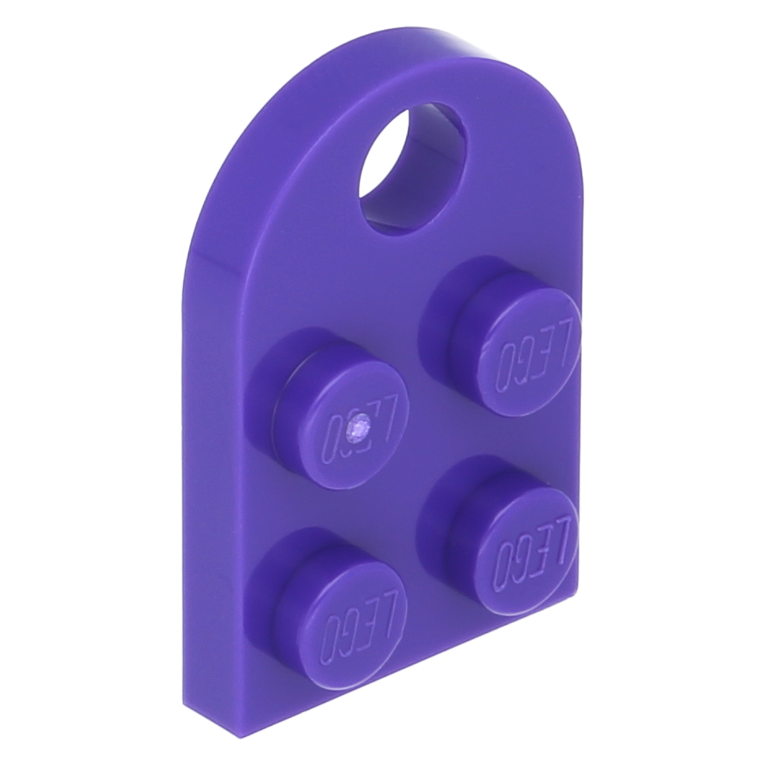 LEGO Plates (modified) - 2 x 3 rounded and one hole