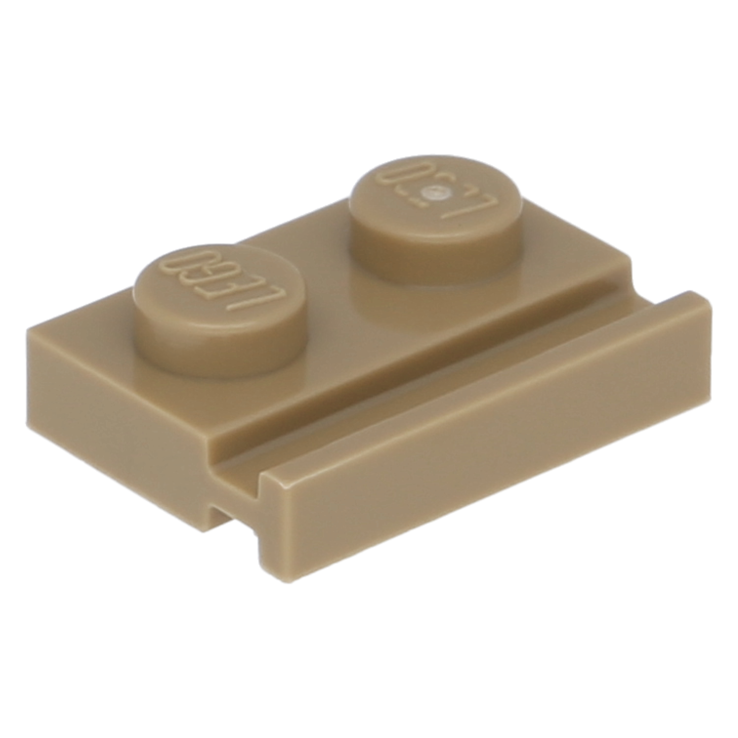 LEGO Plates (modified) - 1 x 2 with door track