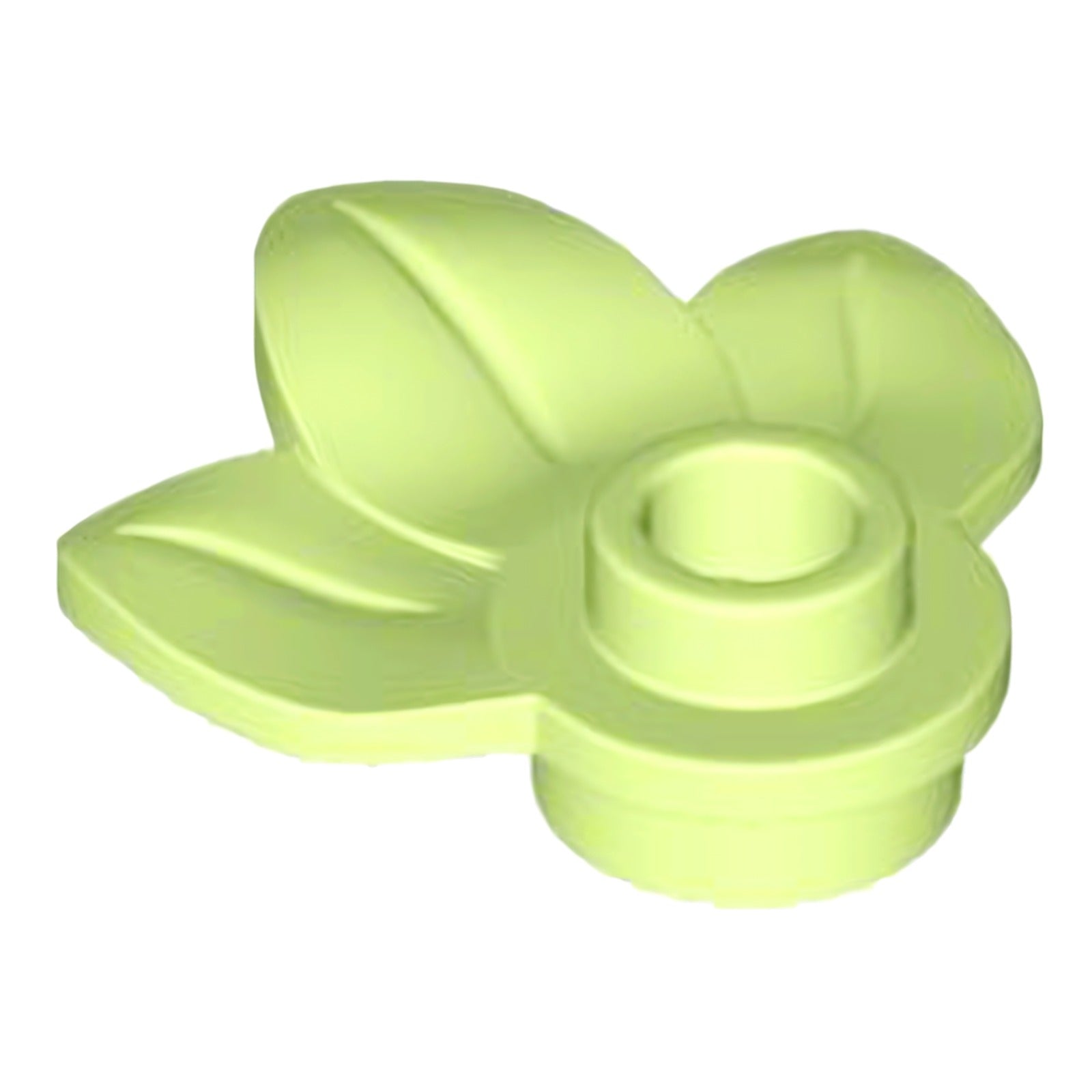 LEGO plant round plate 1 x 1 with 3 leaves (32607) - choice of colors - 24 colors