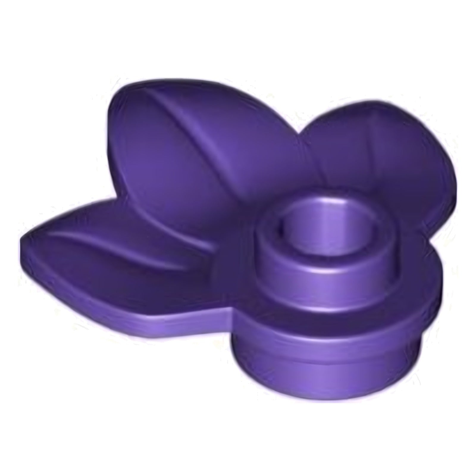 LEGO plant round plate 1 x 1 with 3 leaves (32607) - choice of colors - 24 colors