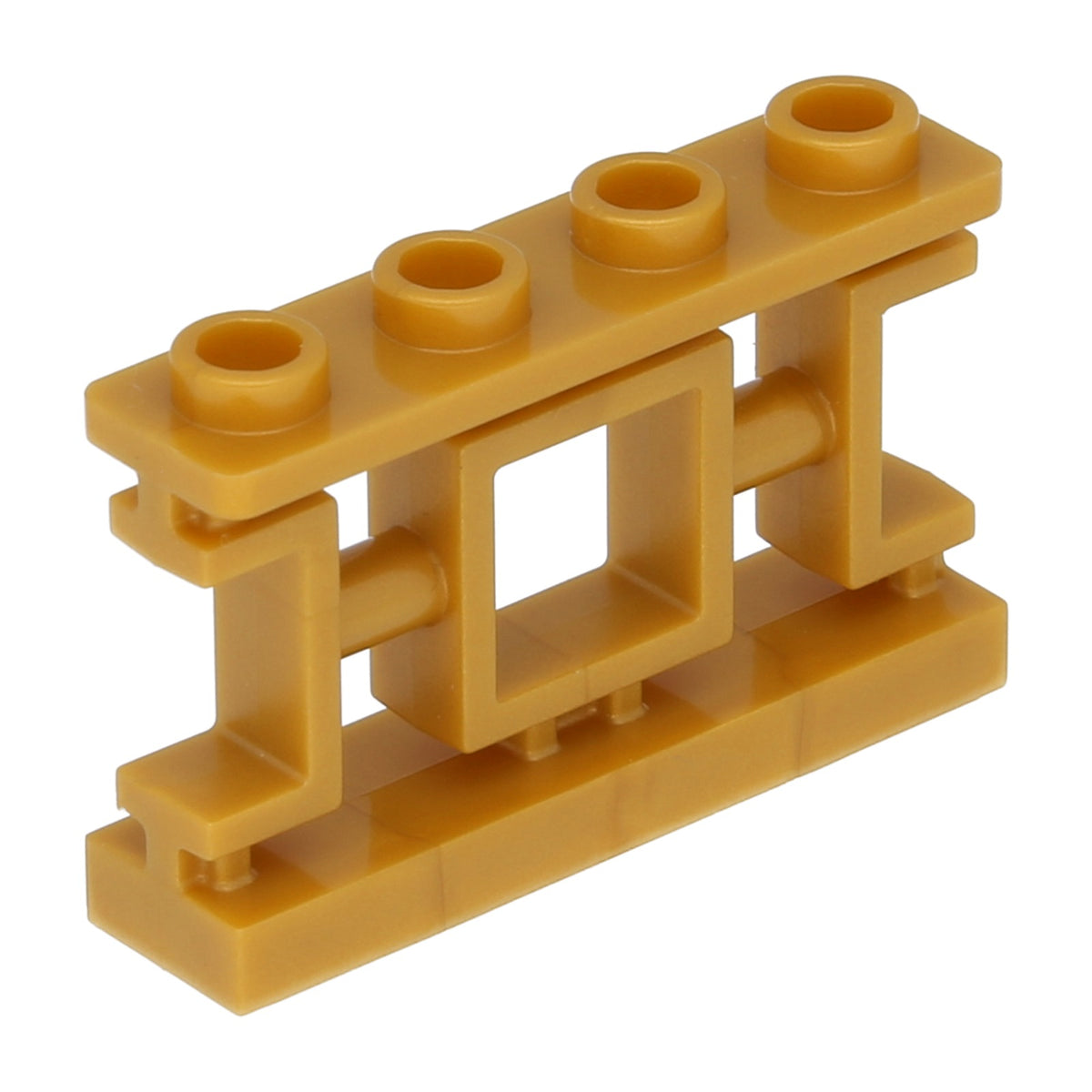 LEGO Fences – 1 x 4 x 2 with Asian ornaments and 4 studs
