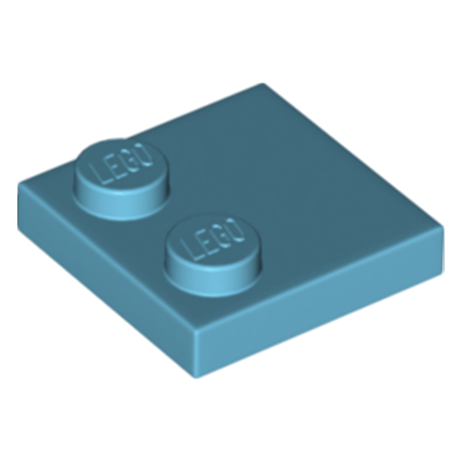 LEGO Tile modified 2 x 2 with knobs on edge (33909) – color selectable