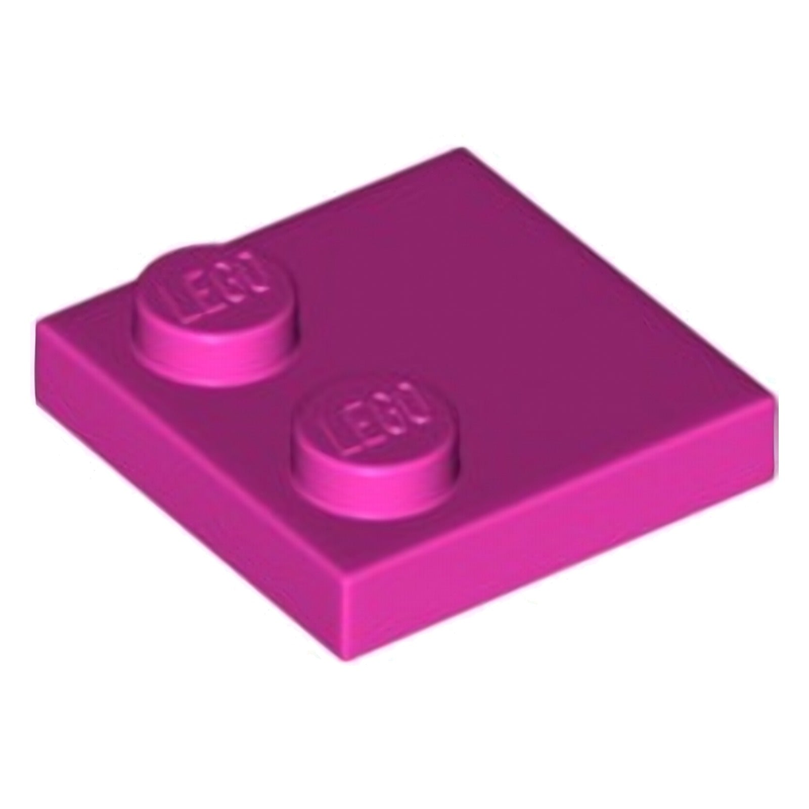 LEGO Tile modified 2 x 2 with knobs on edge (33909) – color selectable
