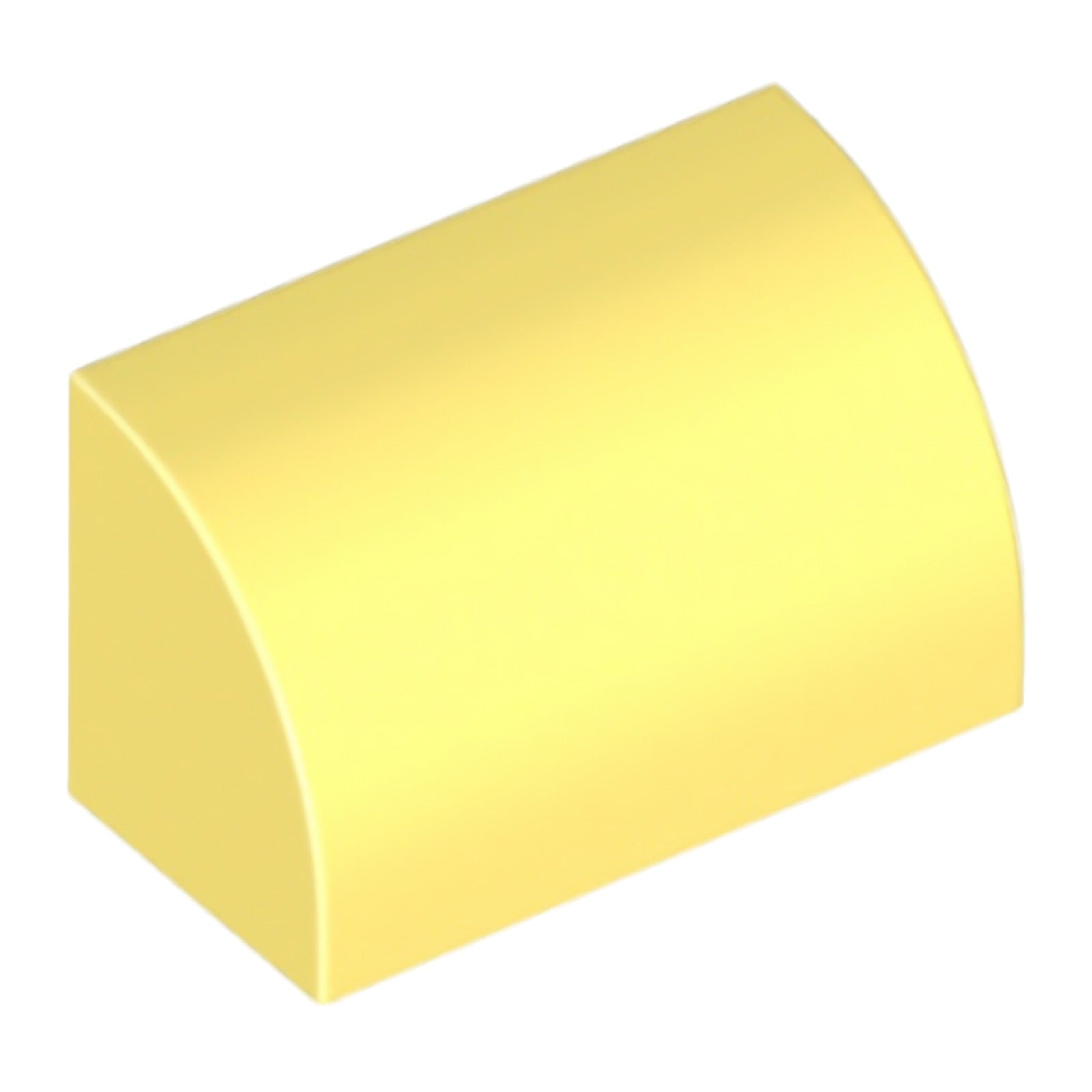 LEGO Brick modified 1 x 2 x 1 without knobs, curved top (37352)
