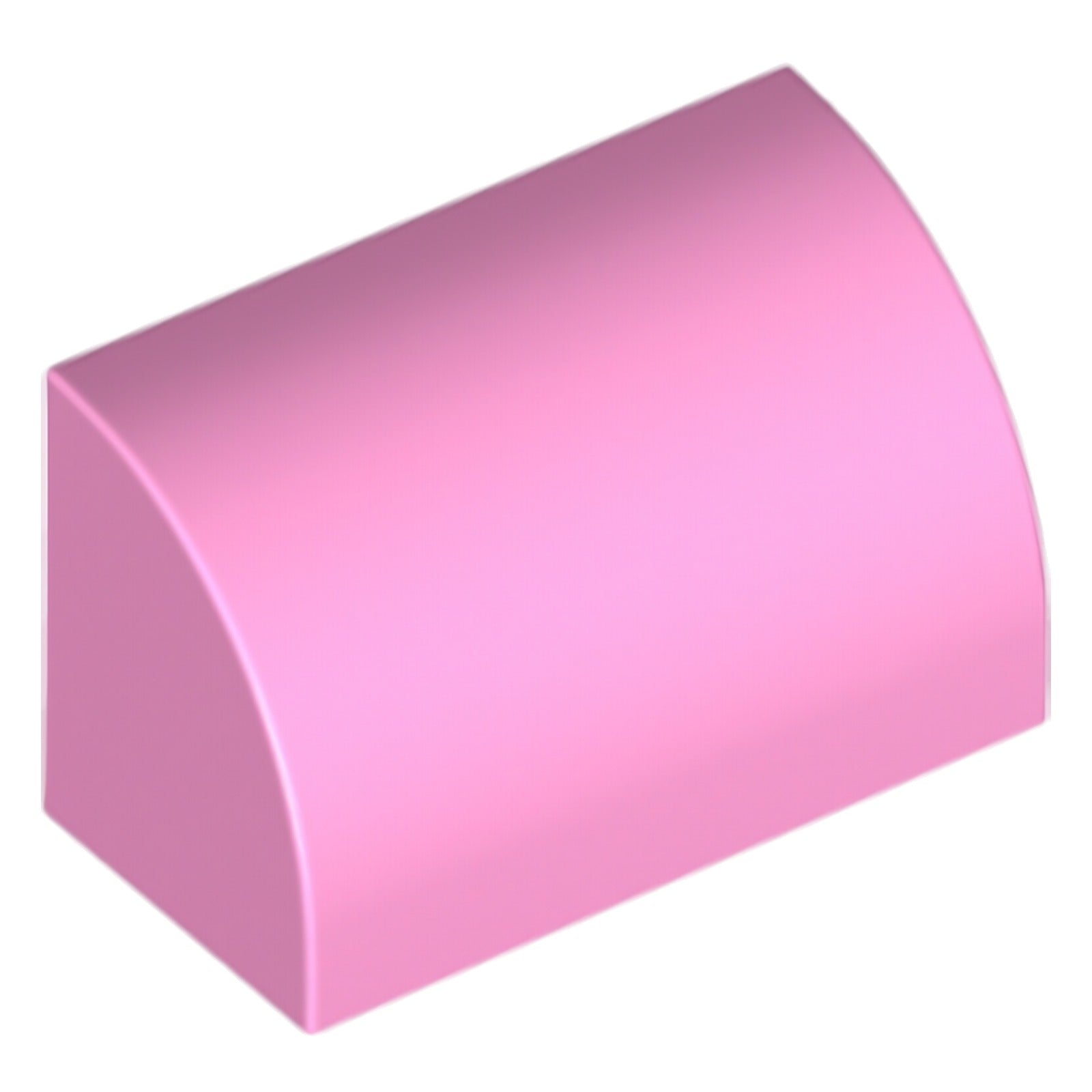 LEGO Brick modified 1 x 2 x 1 without knobs, curved top (37352)