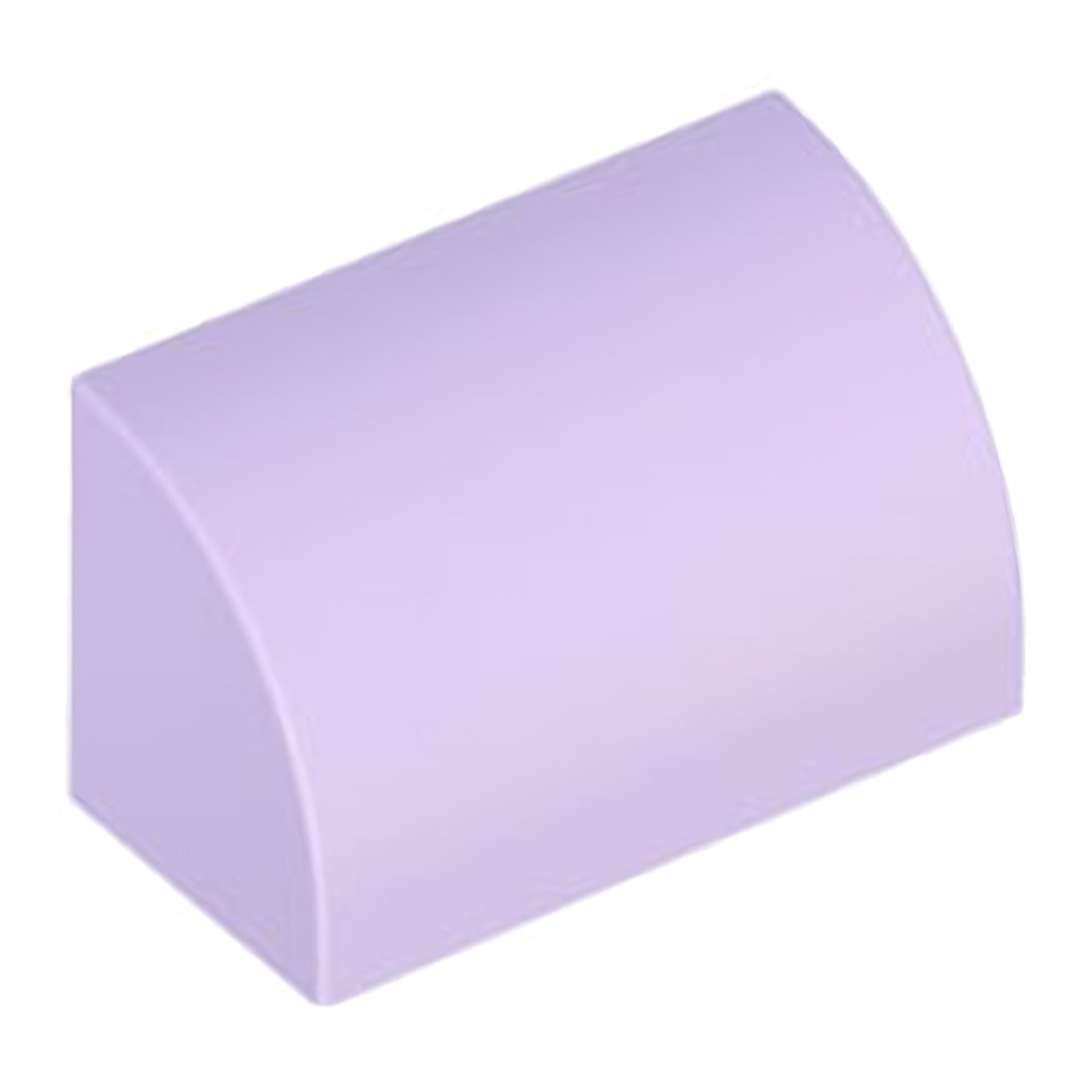 LEGO Brick modified 1 x 2 x 1 without knobs, curved top (37352)