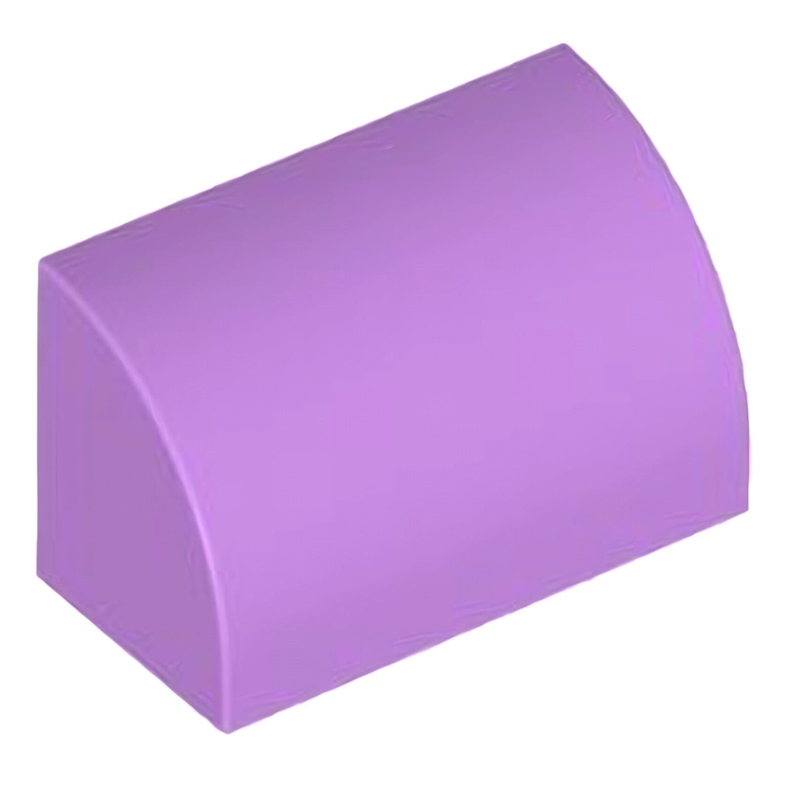 LEGO Brick modified 1 x 2 x 1 without knobs, curved top (37352)