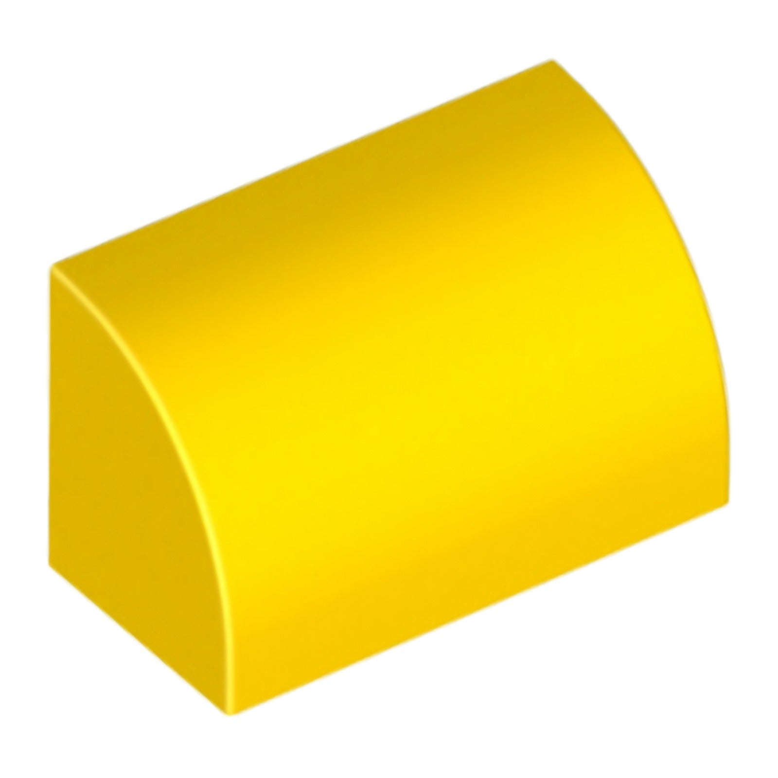 LEGO Brick modified 1 x 2 x 1 without knobs, curved top (37352)