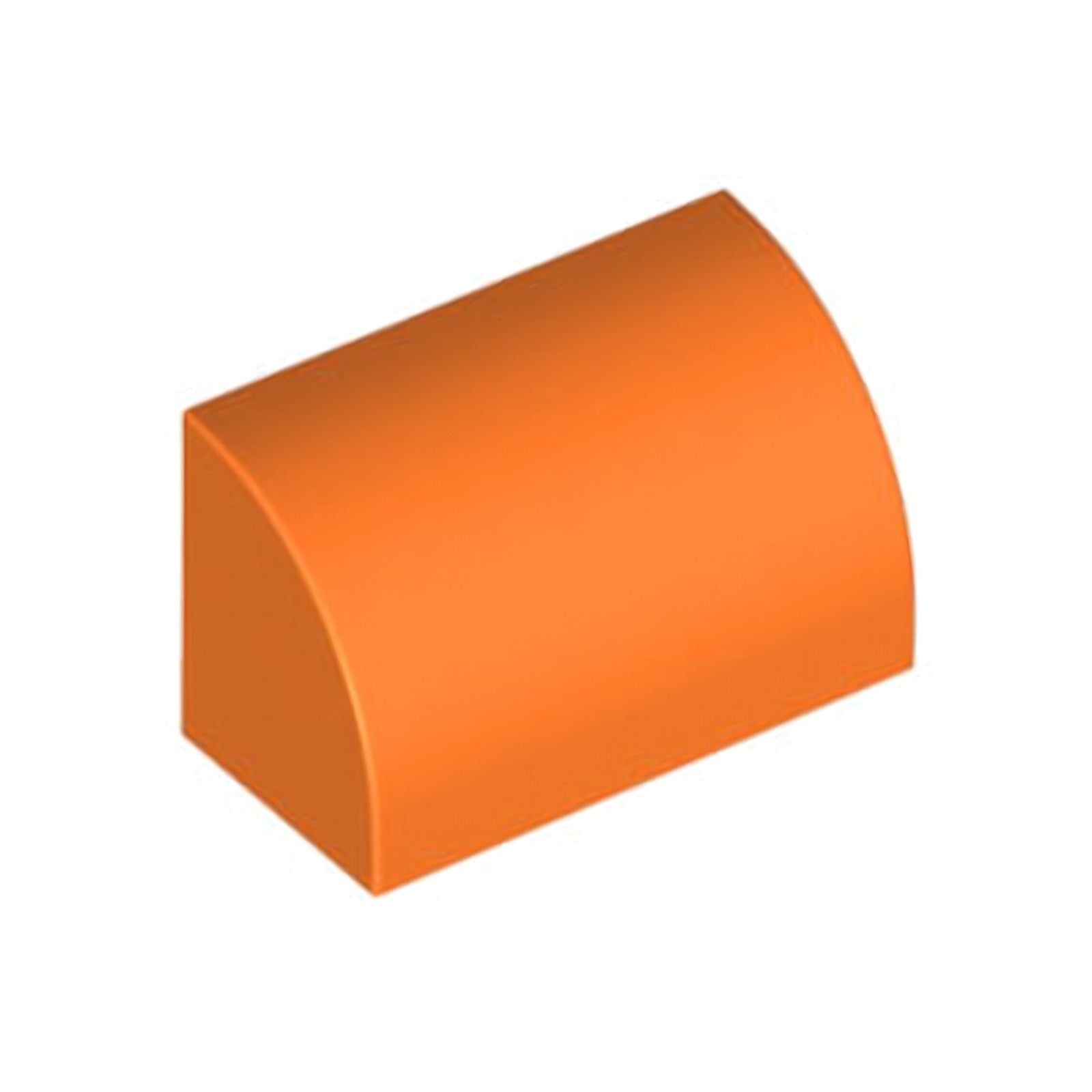LEGO Brick modified 1 x 2 x 1 without knobs, curved top (37352)