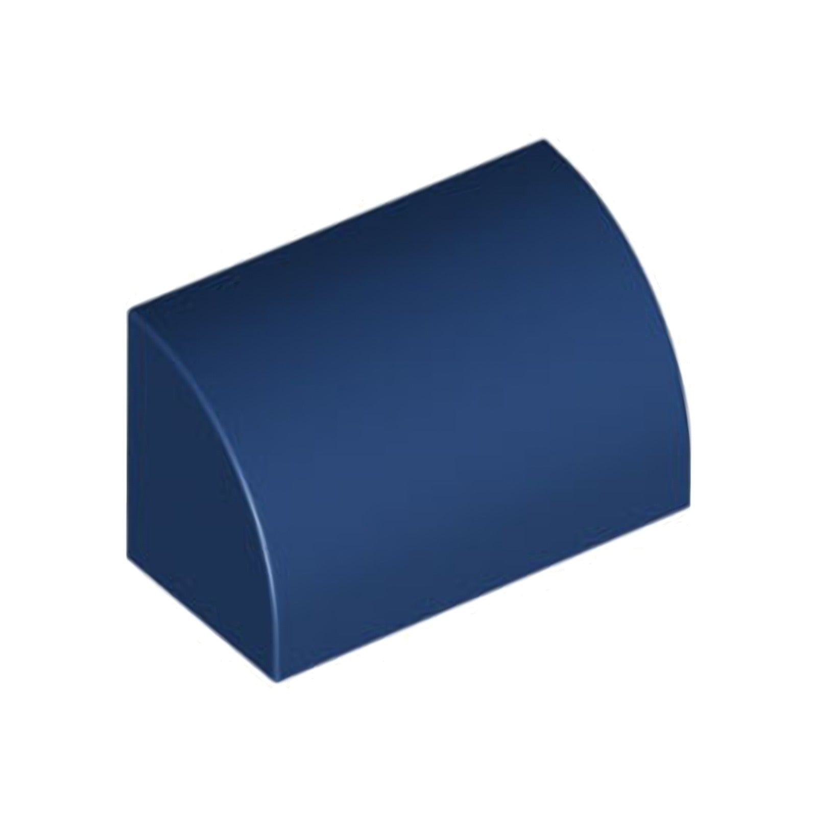 LEGO Brick modified 1 x 2 x 1 without knobs, curved top (37352)