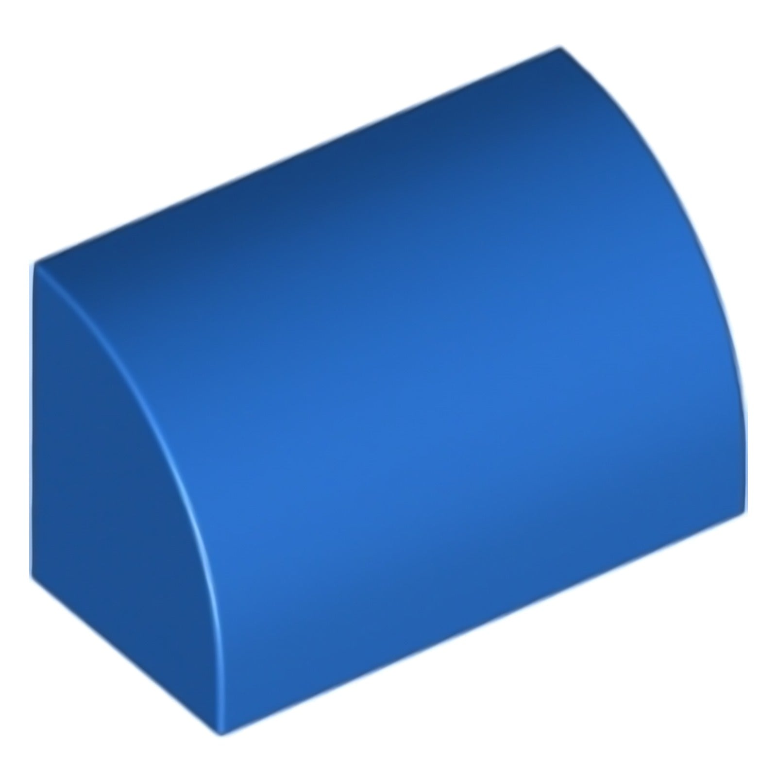 LEGO Brick modified 1 x 2 x 1 without knobs, curved top (37352)