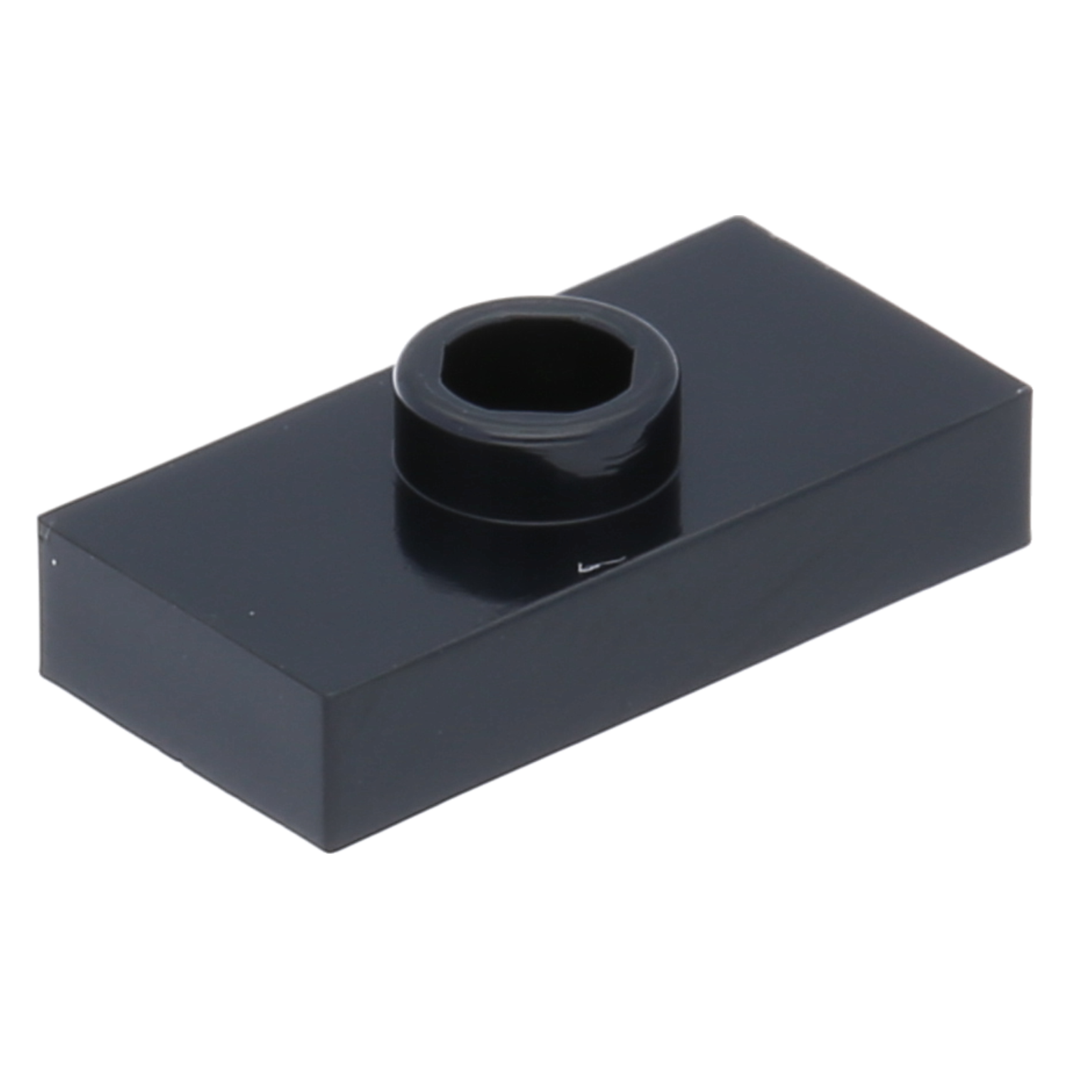 LEGO Plates (modified) - 1 x 2 with 1 stud (undetermined type)
