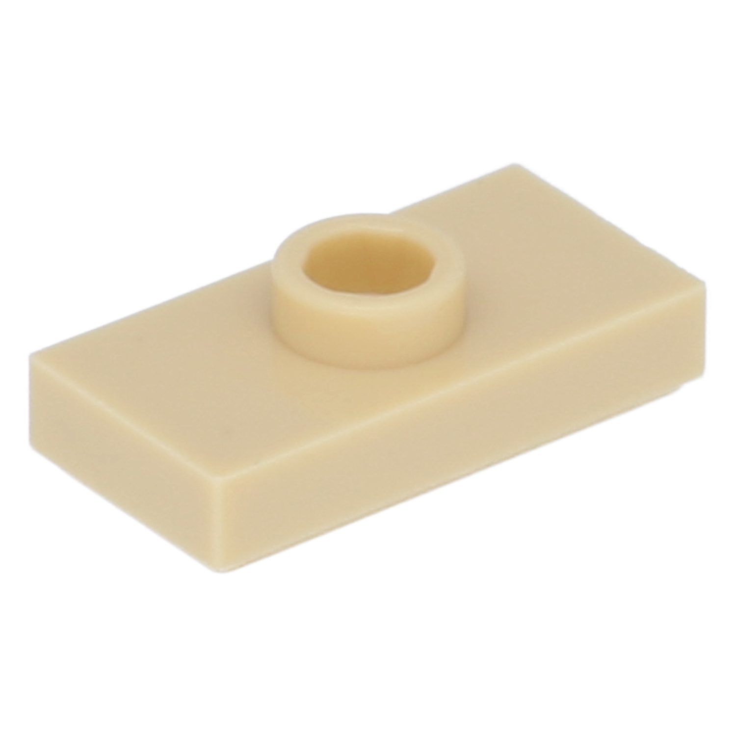 LEGO Plates (modified) - 1 x 2 with 1 stud (undetermined type)