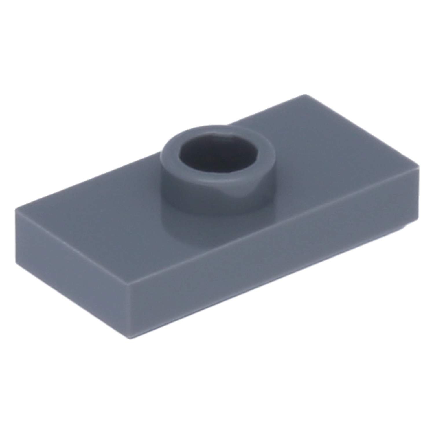 LEGO Plates (modified) - 1 x 2 with 1 stud (undetermined type)