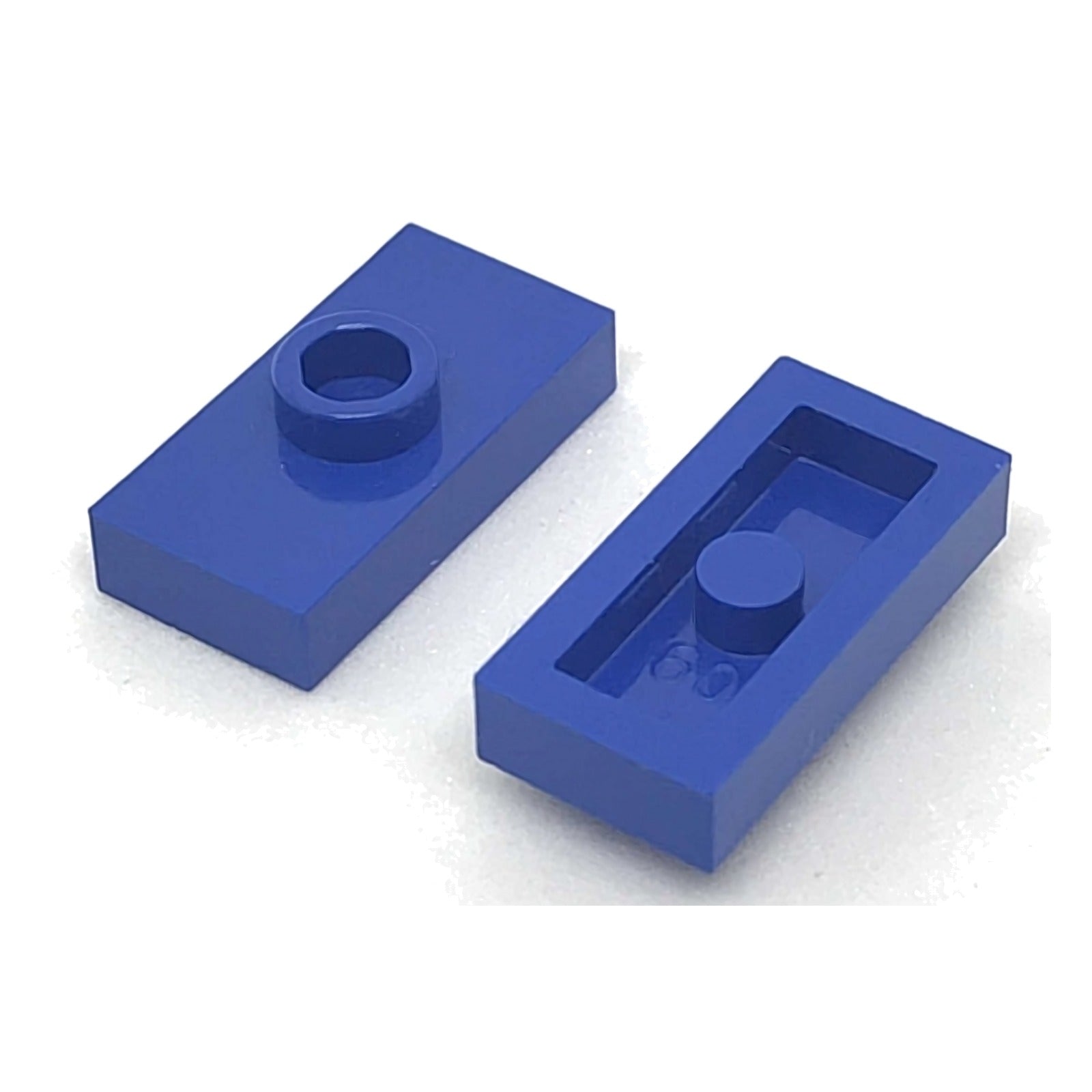 LEGO Plate modified 1 x 2 with 1 stud without groove (jumper) (3794a)