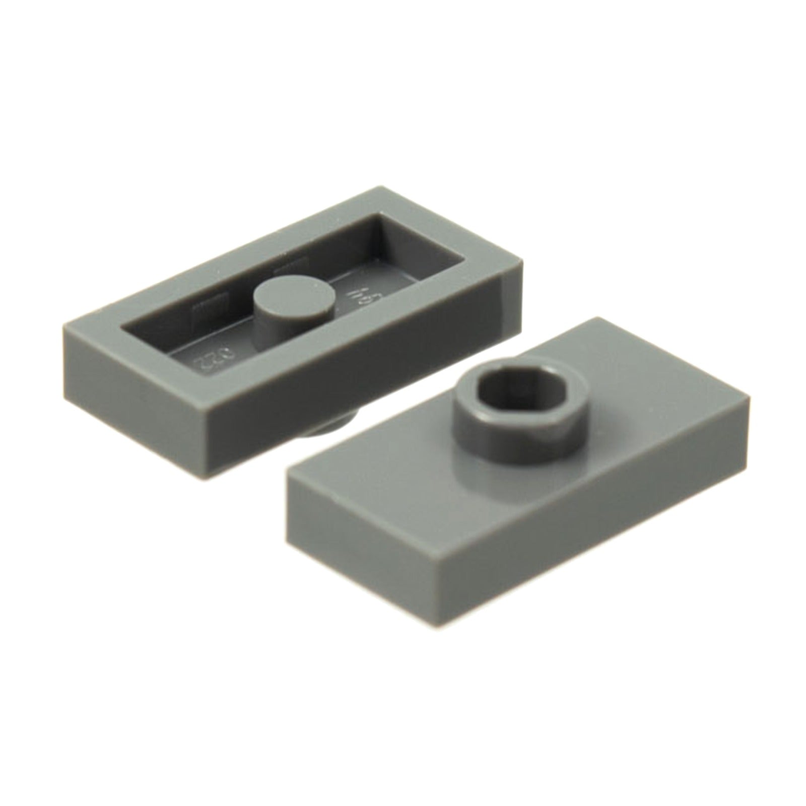 LEGO Plate modified 1 x 2 with 1 stud without groove (jumper) (3794a)