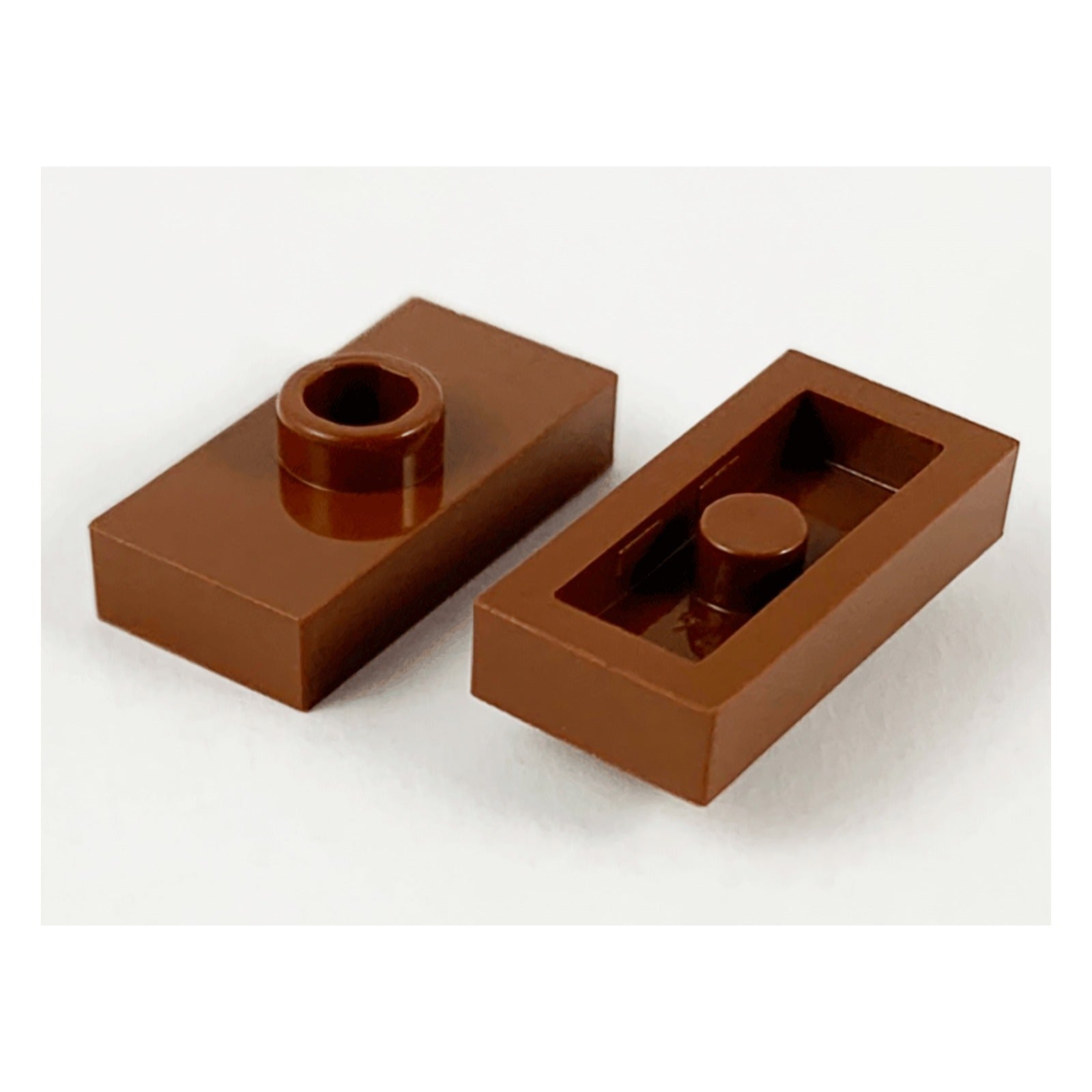 LEGO Plate modified 1 x 2 with 1 stud without groove (jumper) (3794a)
