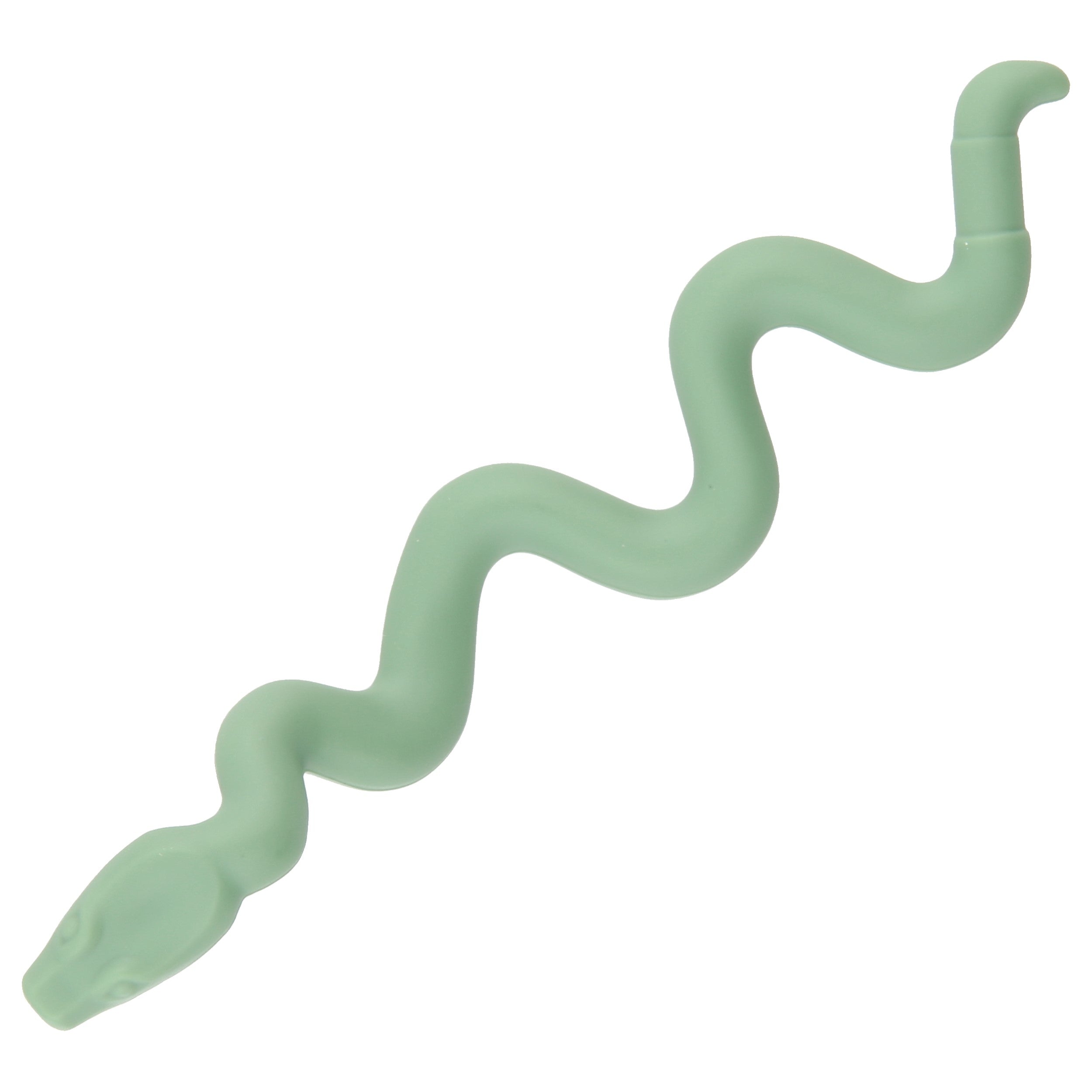 LEGO reptiles/dinos/dragons - snake with raised head (Sand Green)
