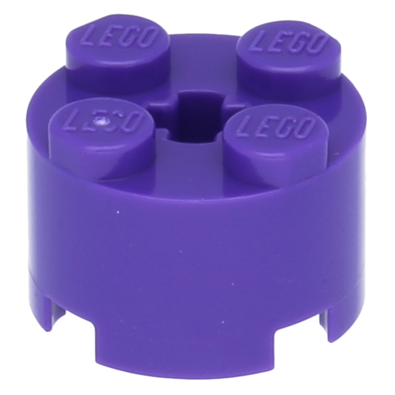 LEGO Bricks (modified) - Brick, round 2 x 2 with axle opening