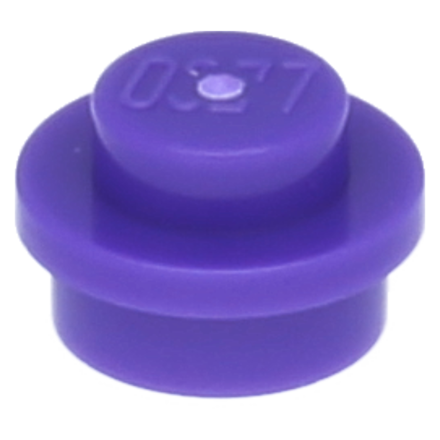 LEGO Plates (modified) - 1 x 1 (rounded)