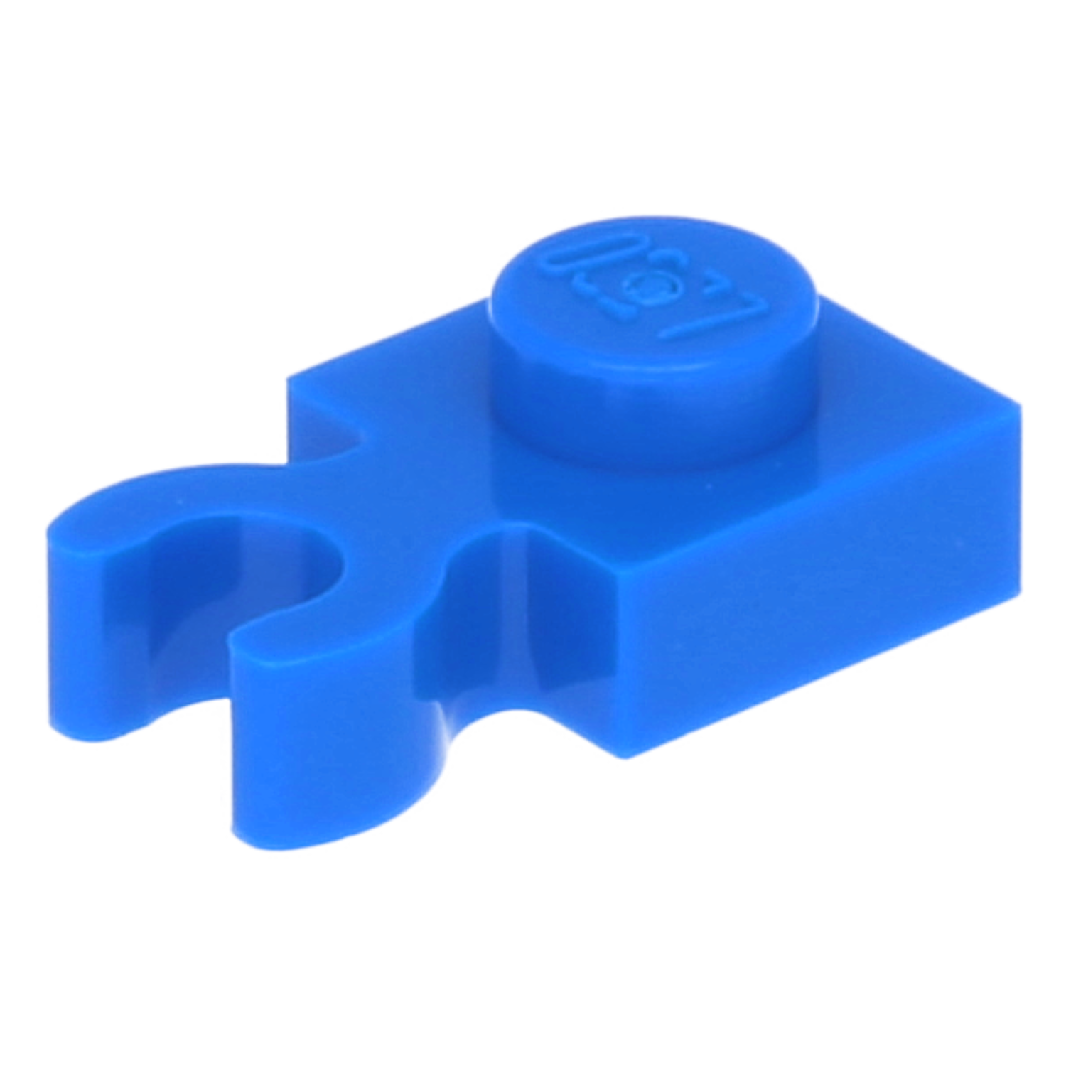 LEGO Plates (modified) - 1 x 1 with open O - clip (thick)