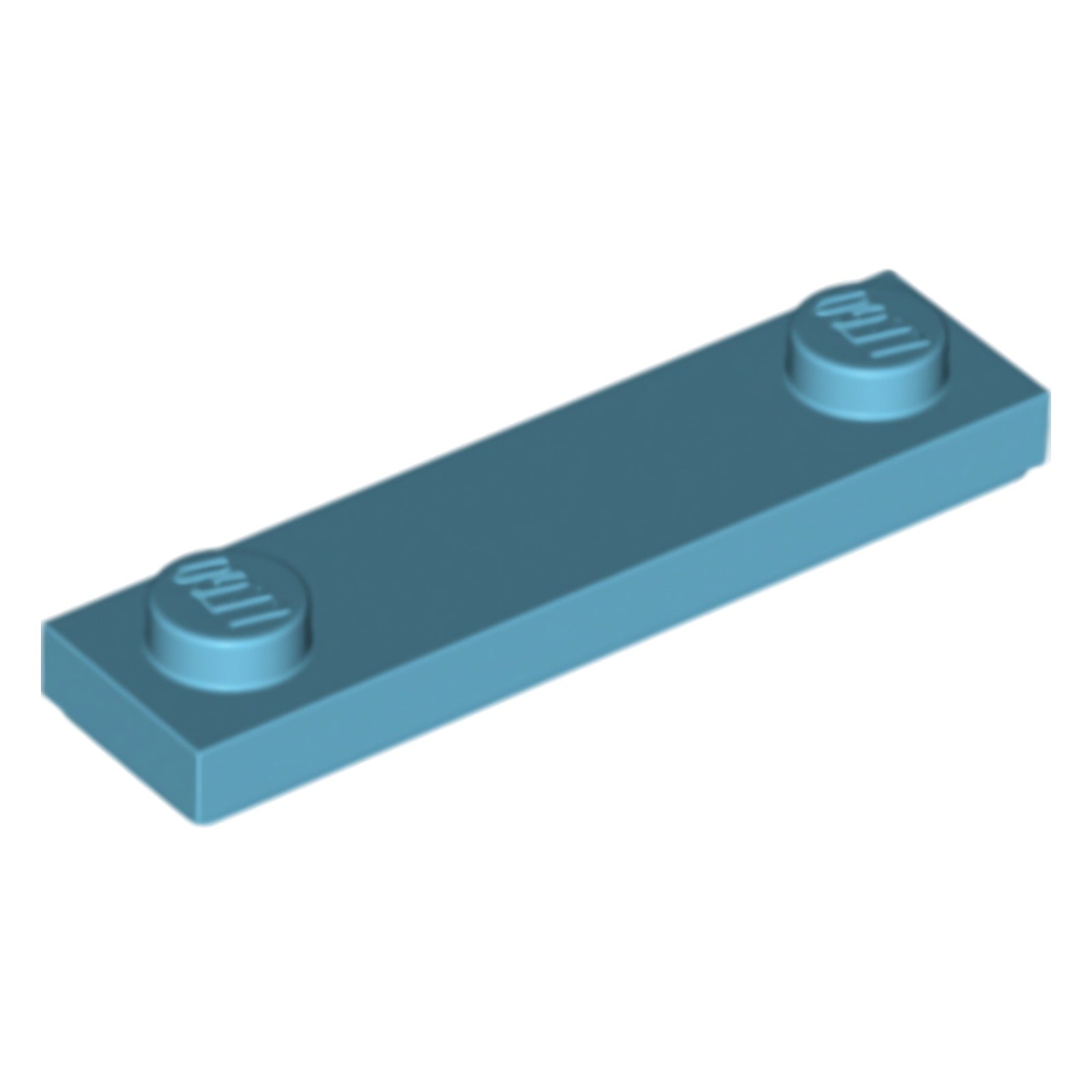 LEGO Plate modified 1 x 4 with 2 studs with groove (41740) - color selectable