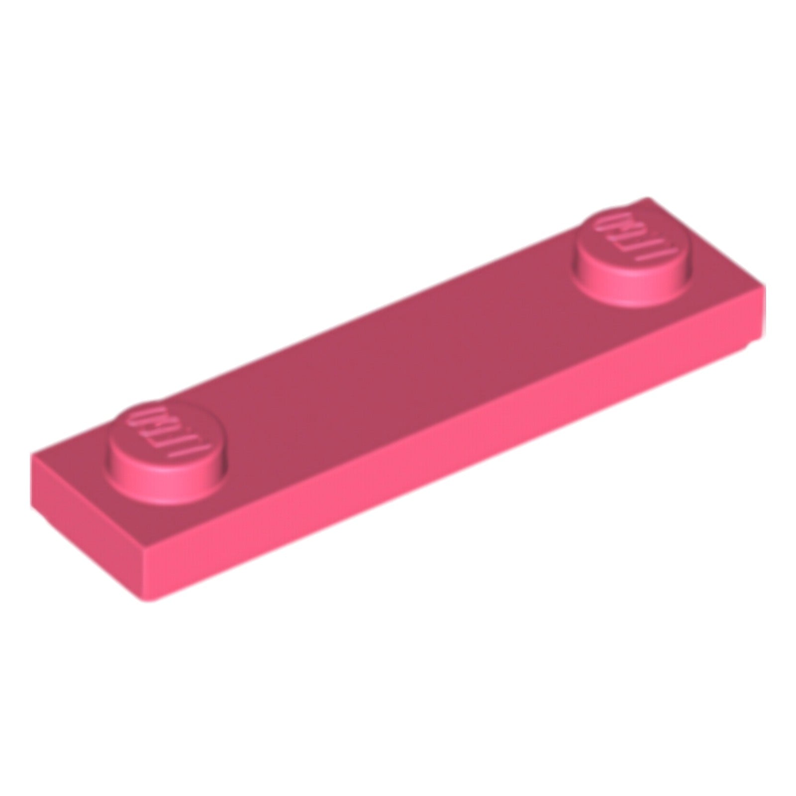 LEGO Plate modified 1 x 4 with 2 studs with groove (41740) - color selectable