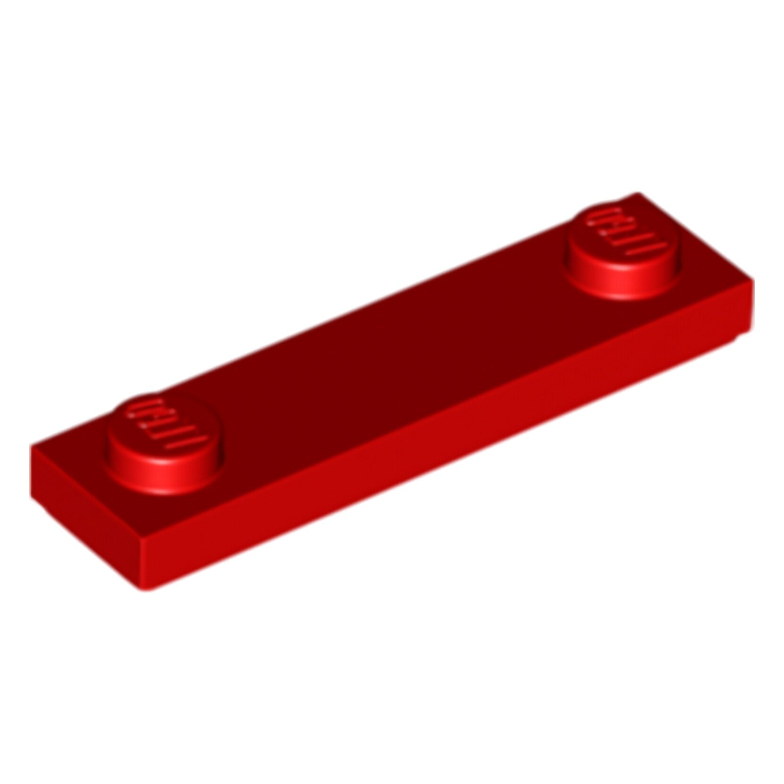 LEGO Plate modified 1 x 4 with 2 studs with groove (41740) - color selectable