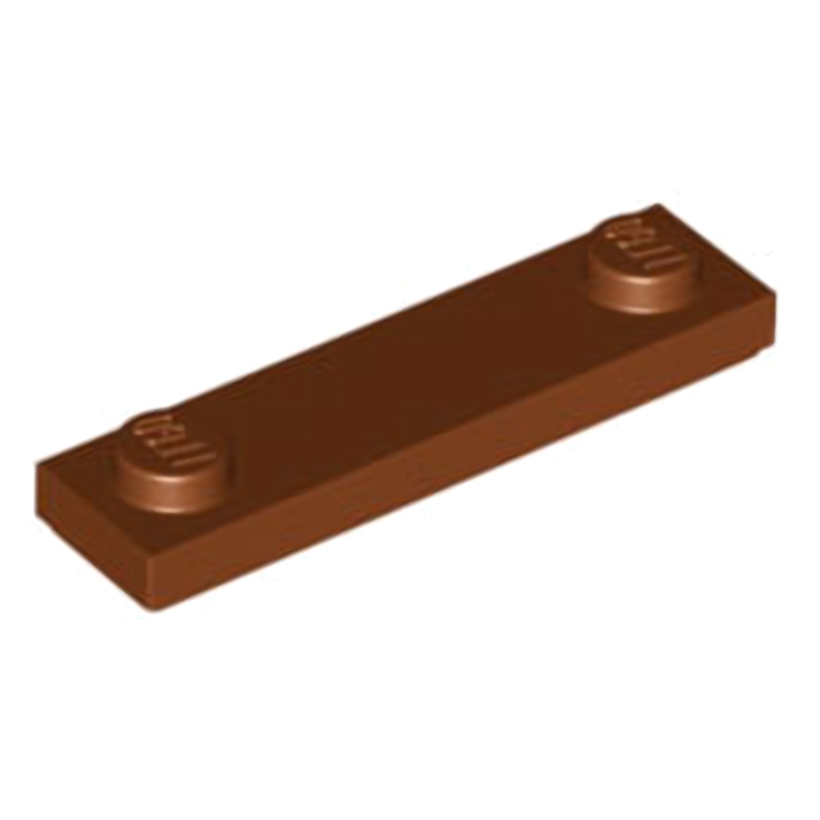 LEGO Plate modified 1 x 4 with 2 studs with groove (41740) - color selectable