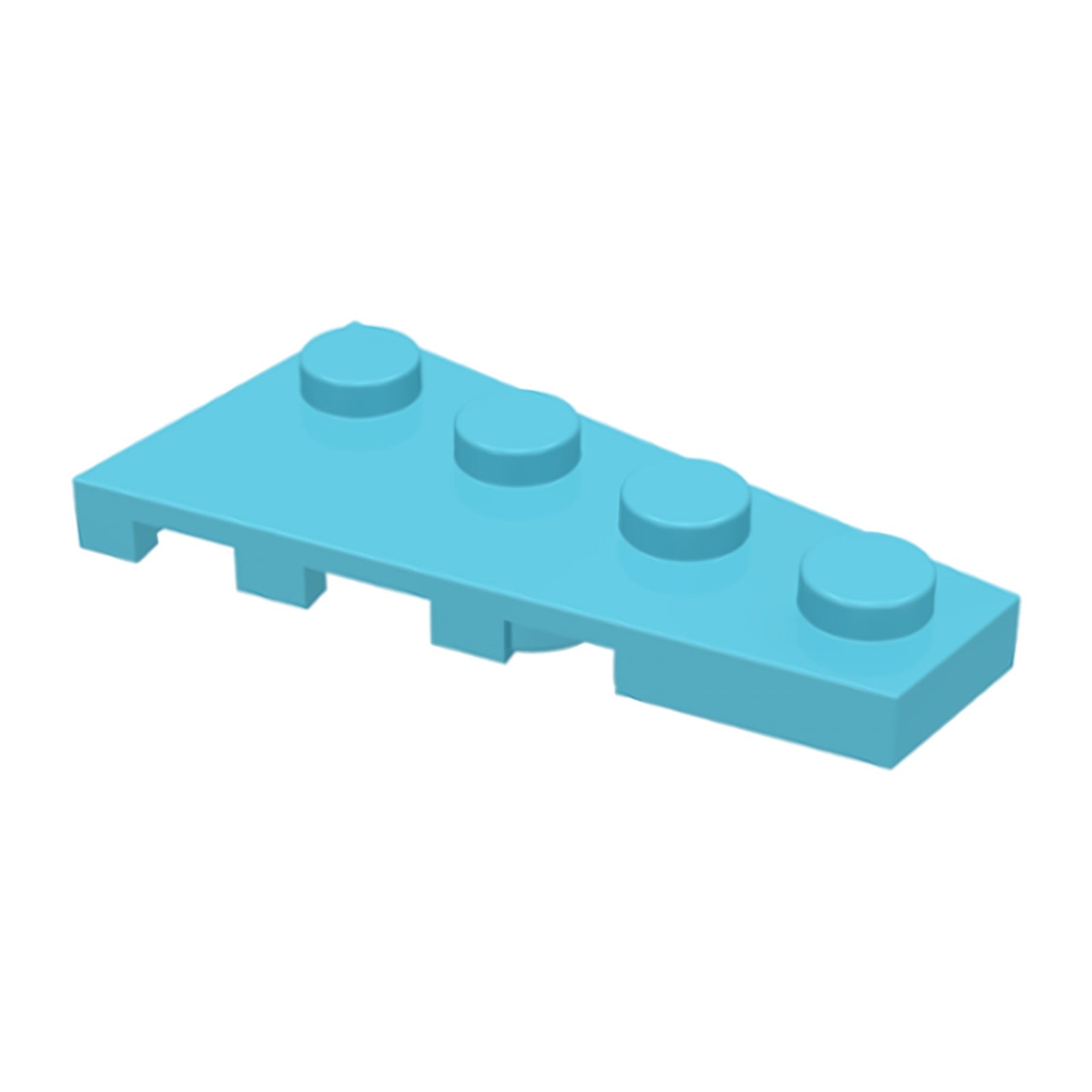 LEGO Plates (modified) - wing 2 x 4 (right)