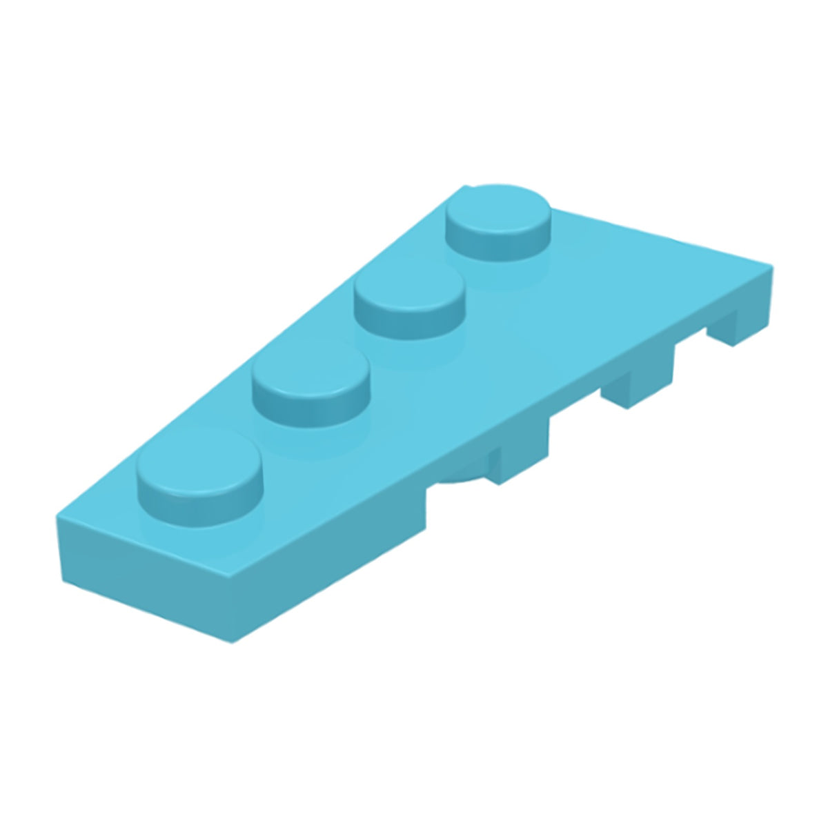 LEGO  Plates (modified) – Wedge 4 x 2 (Left)