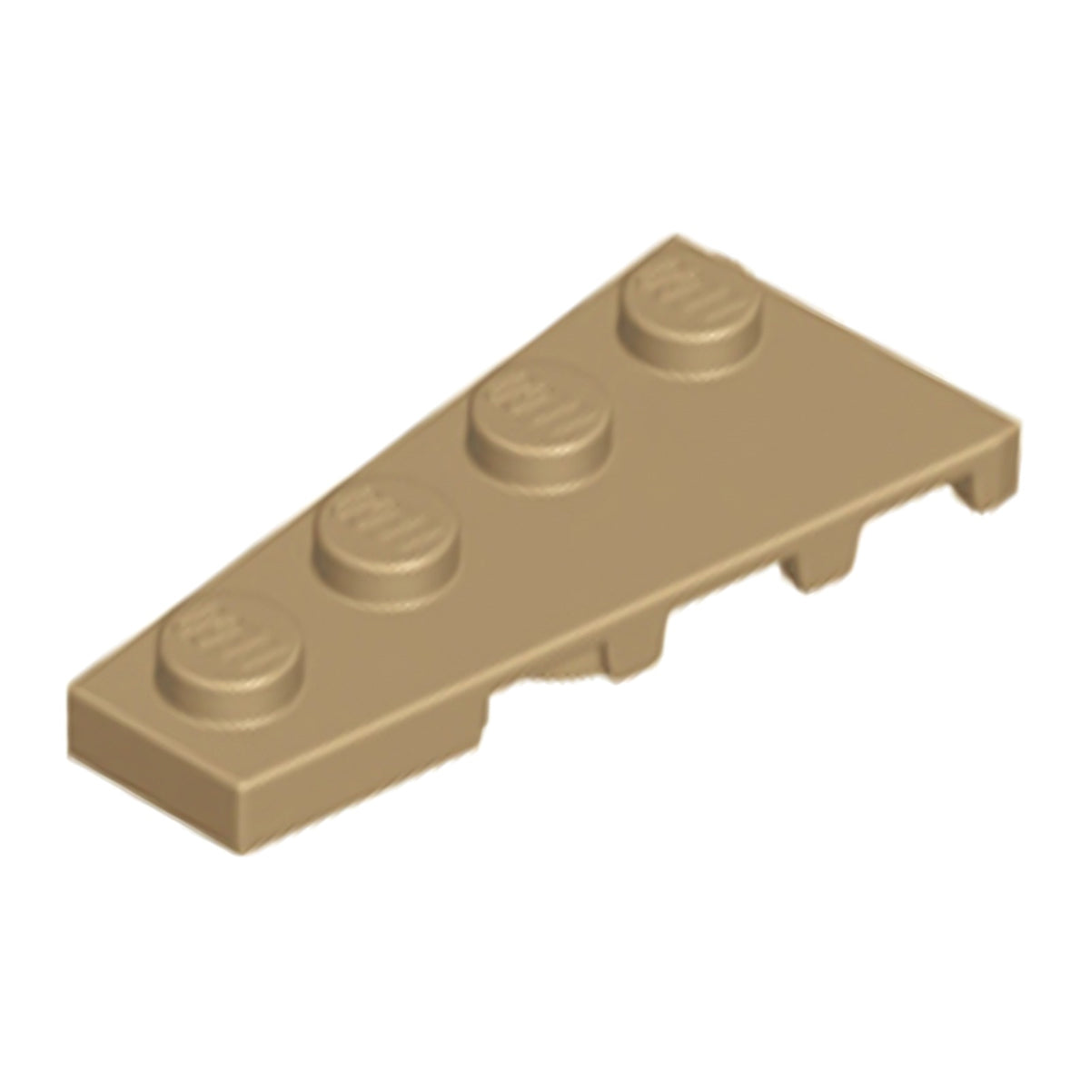 LEGO  Plates (modified) – Wedge 4 x 2 (Left)
