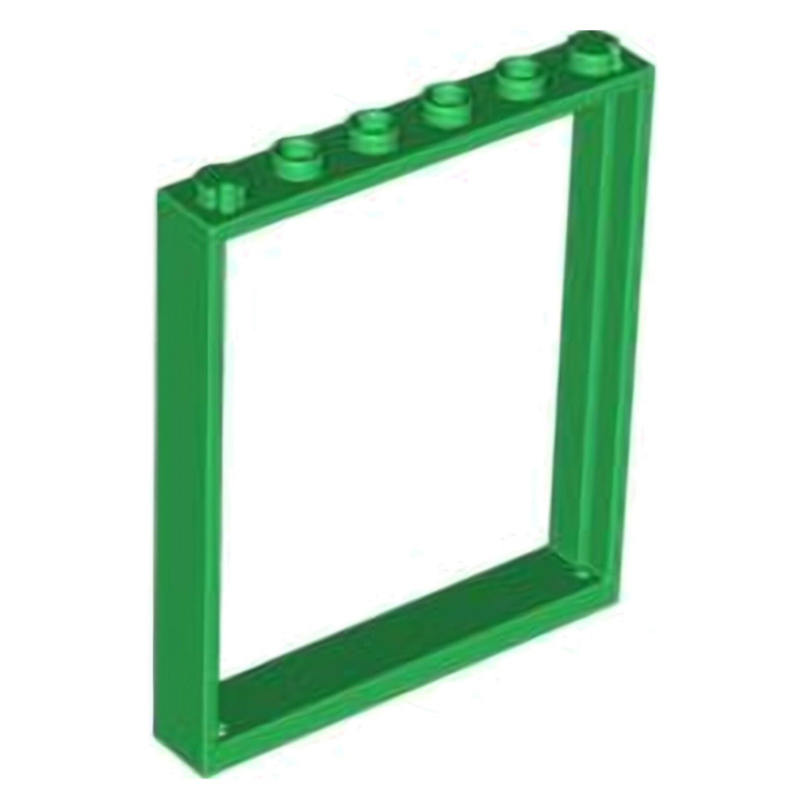 LEGO Fenster - Rahmen 1 x 6 x 6 (flache Front)