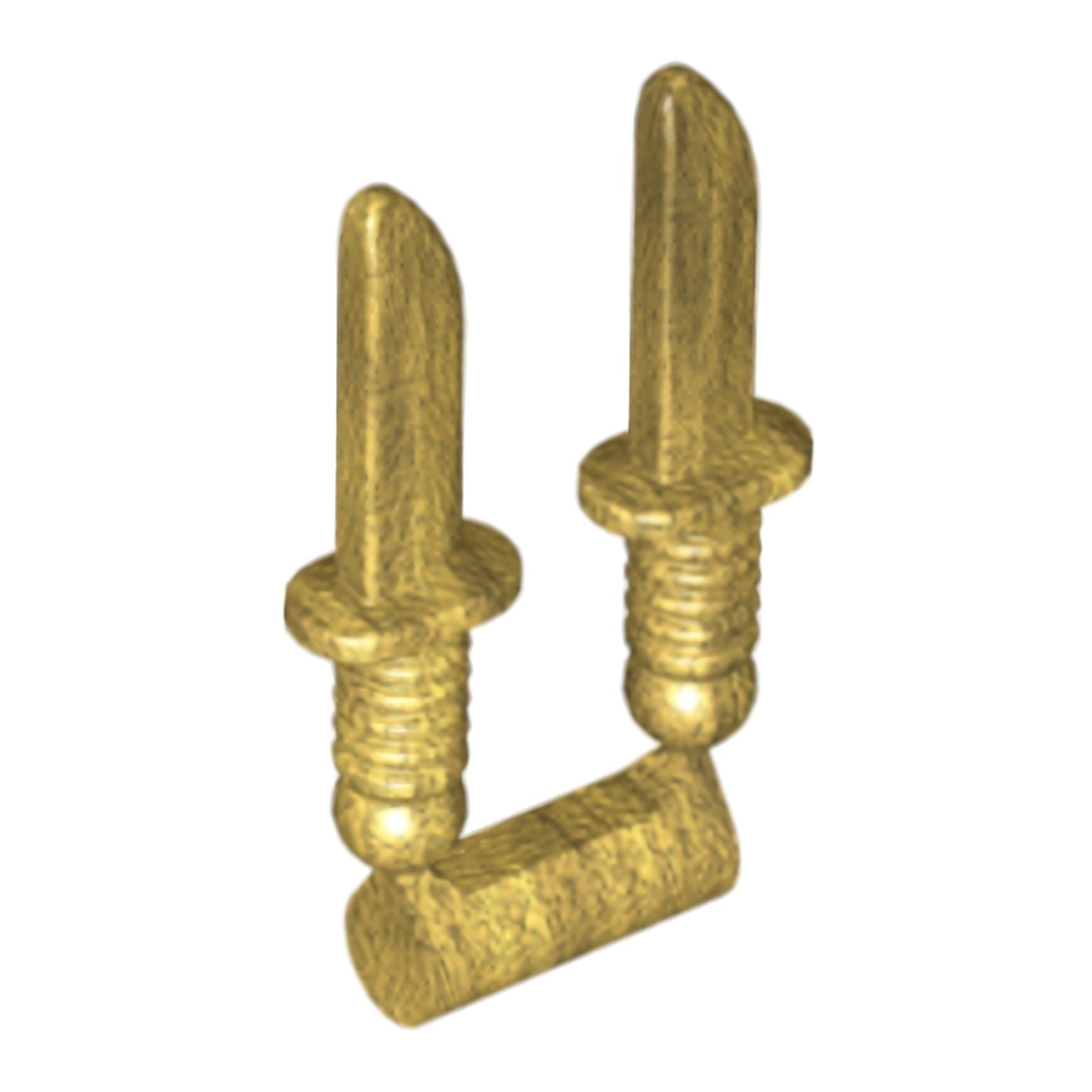 LEGO Minifigur Waffe Messer, 2 auf Gussrahmen (44658) – Farbe wählbar – 2 Farben