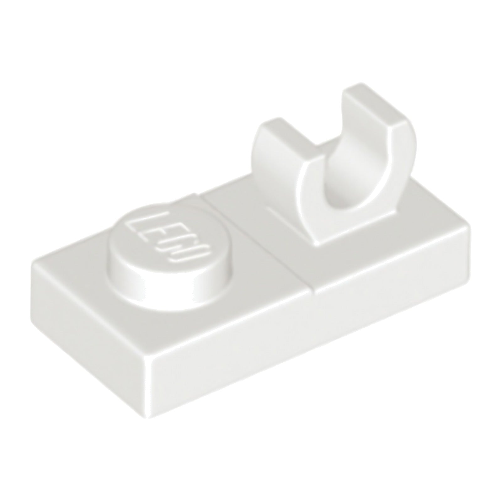 LEGO Plate modified 1 x 2 with open O clip on top (44861) - color selectable