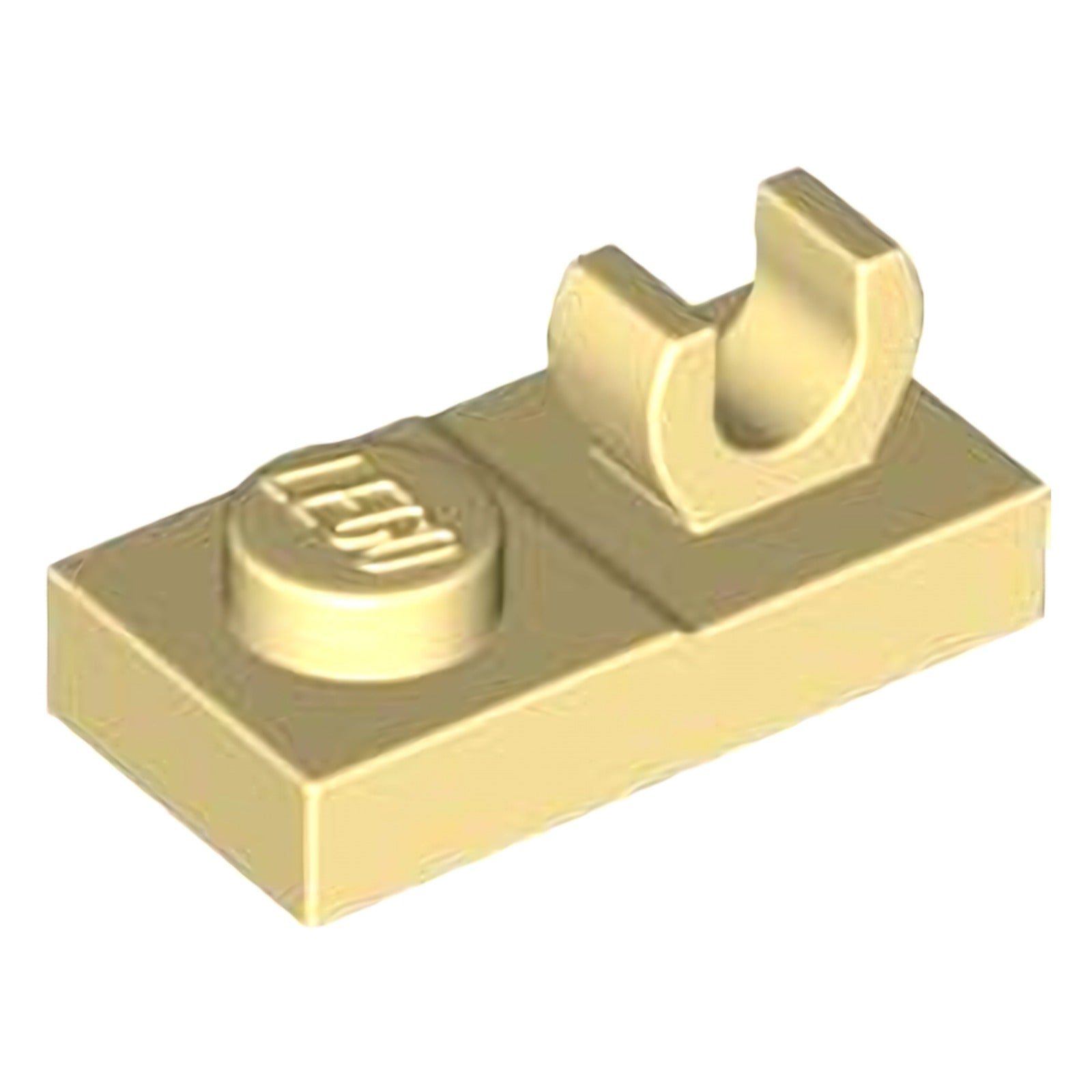 LEGO Plate modified 1 x 2 with open O clip on top (44861) - color selectable