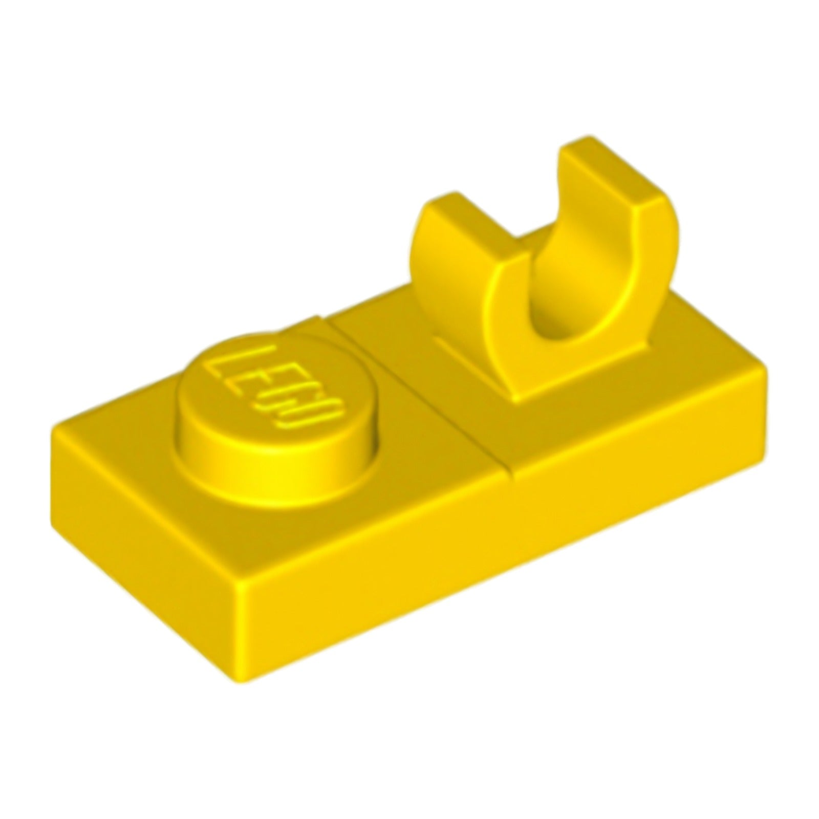 LEGO Plate modified 1 x 2 with open O clip on top (44861) - color selectable