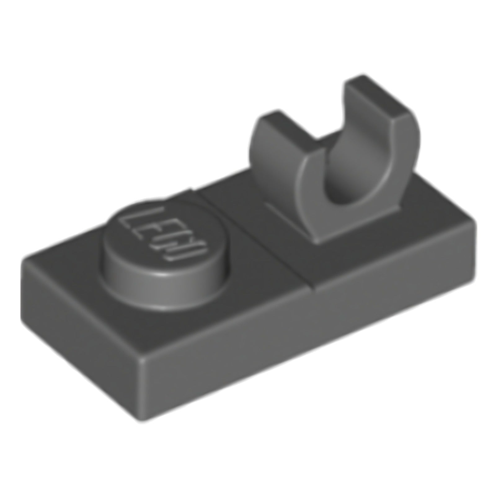 LEGO Plate modified 1 x 2 with open O clip on top (44861) - color selectable