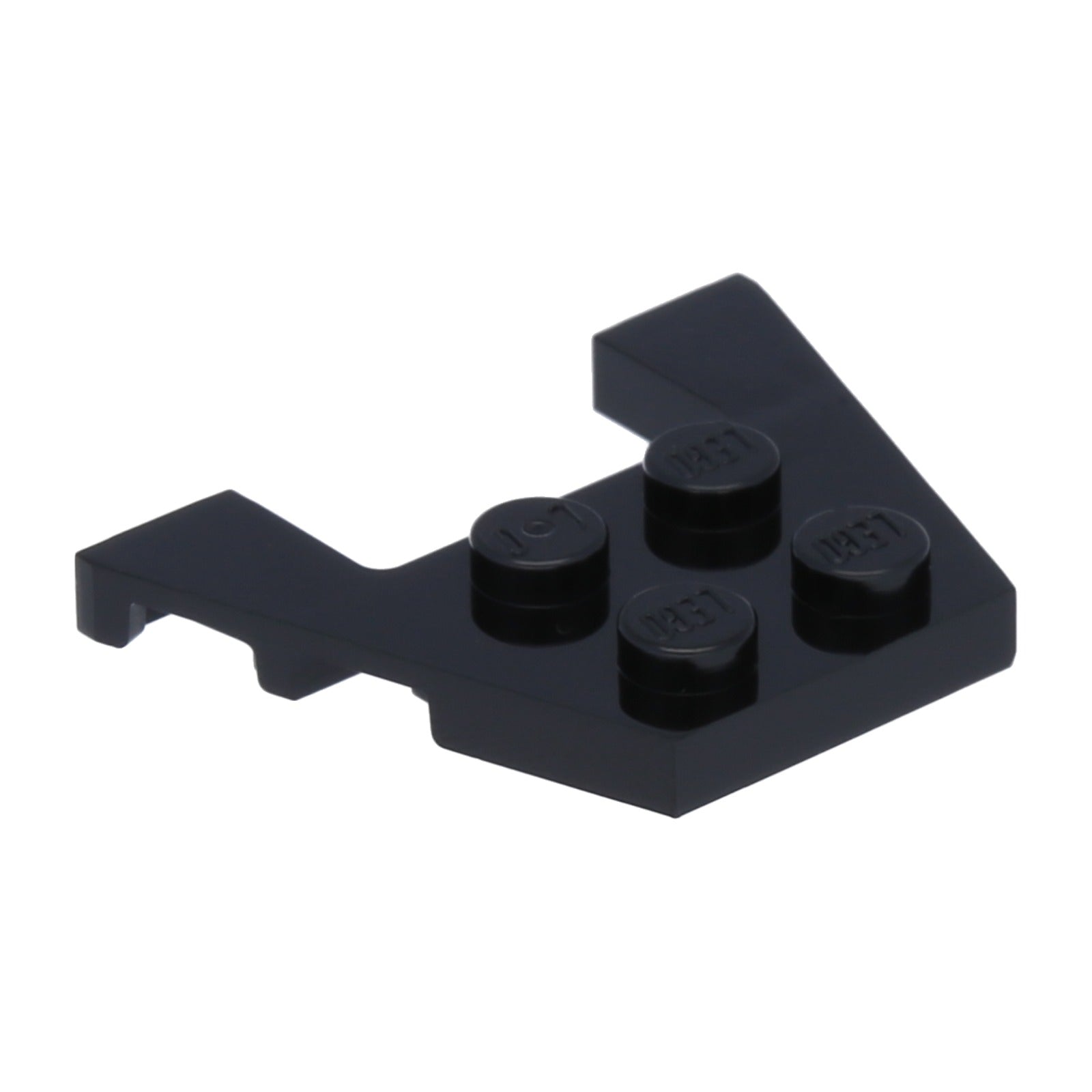 LEGO Keil, Platte 3 x 4 mit Noppenkerben (48183) – Farbe wählbar – 12 Farben