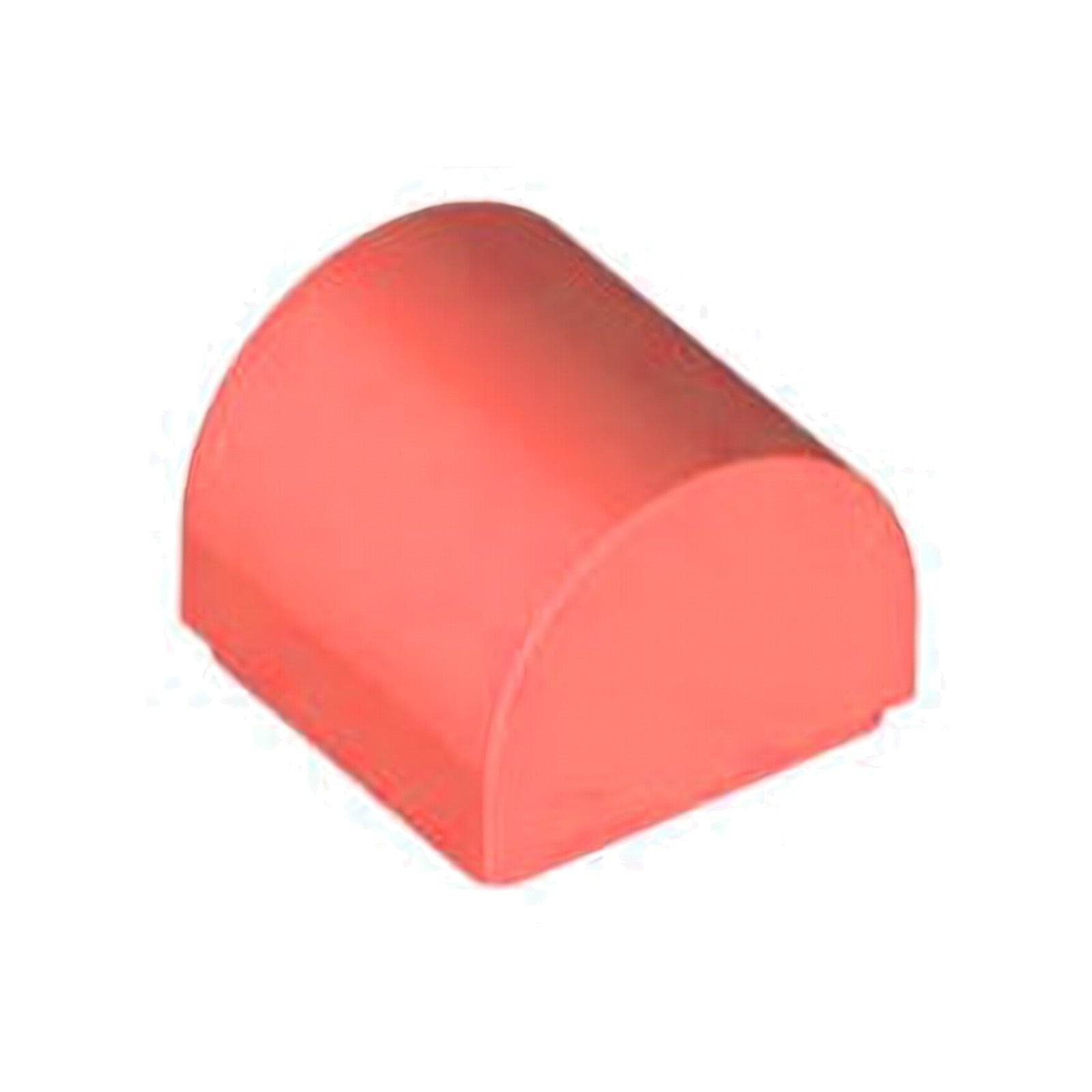 LEGO Brick modified 1 x 1 x 2/3 without knobs, curved top (49307)
