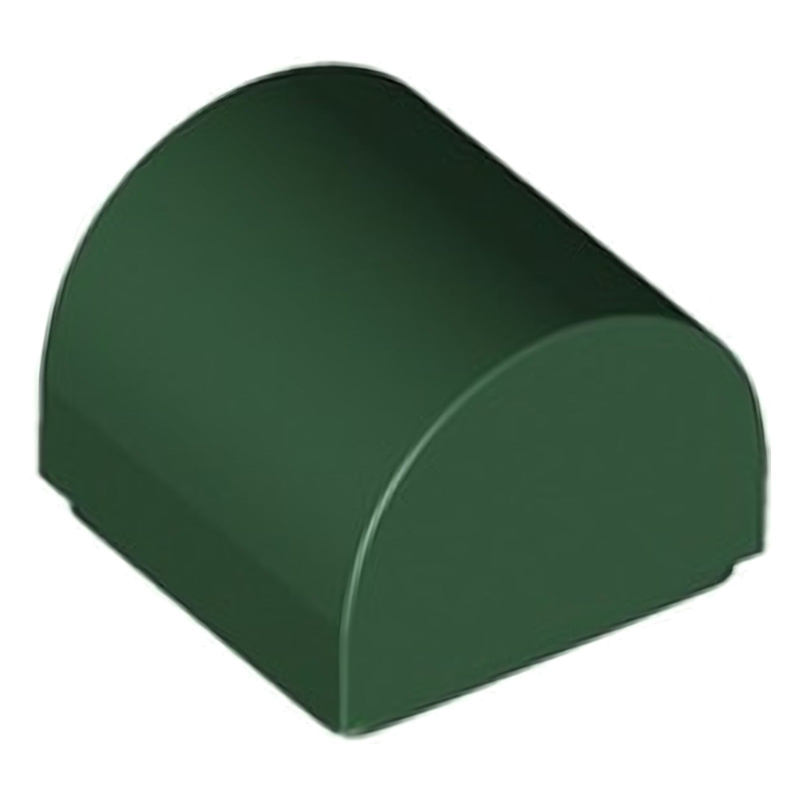 LEGO Brick modified 1 x 1 x 2/3 without knobs, curved top (49307)