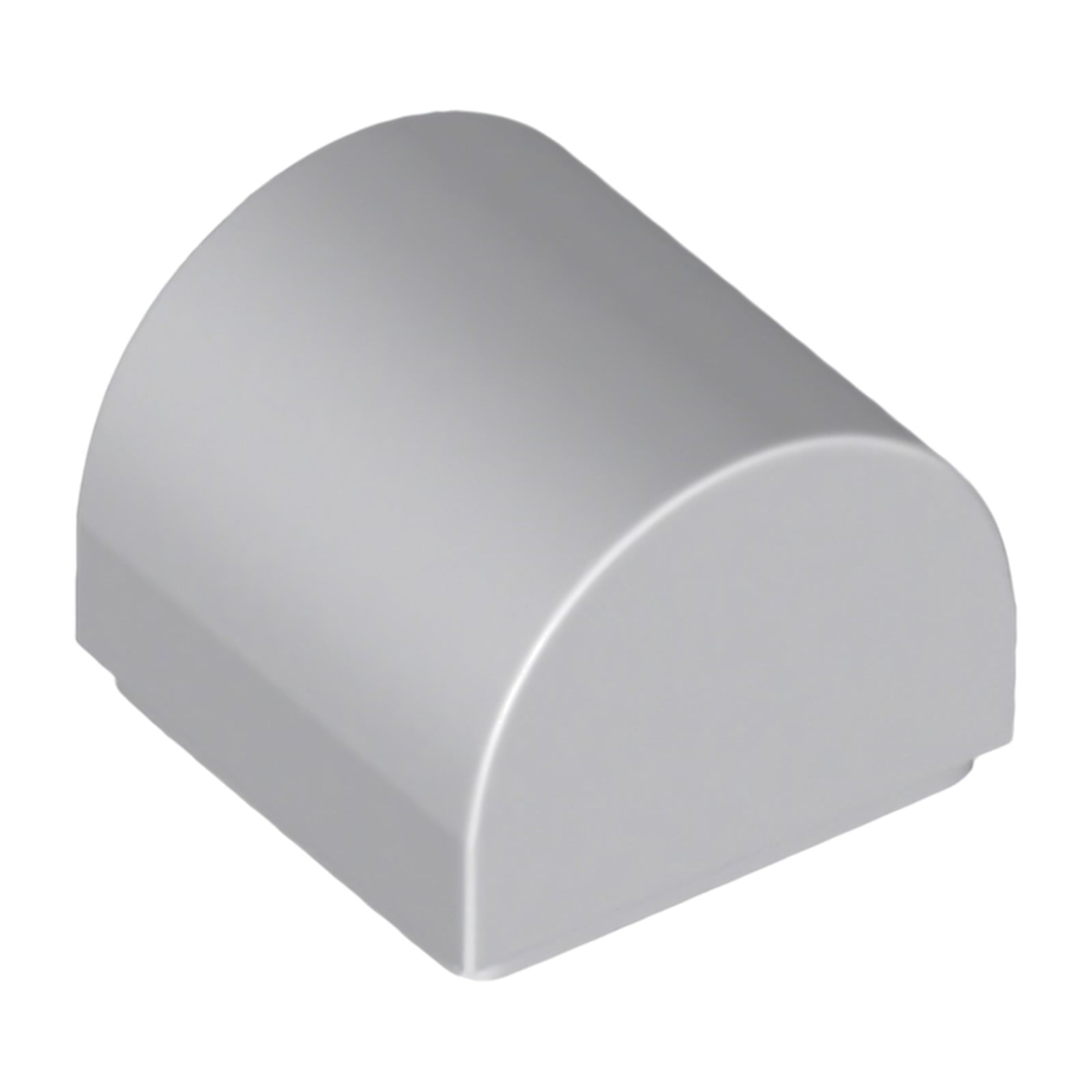 LEGO Brick modified 1 x 1 x 2/3 without knobs, curved top (49307)