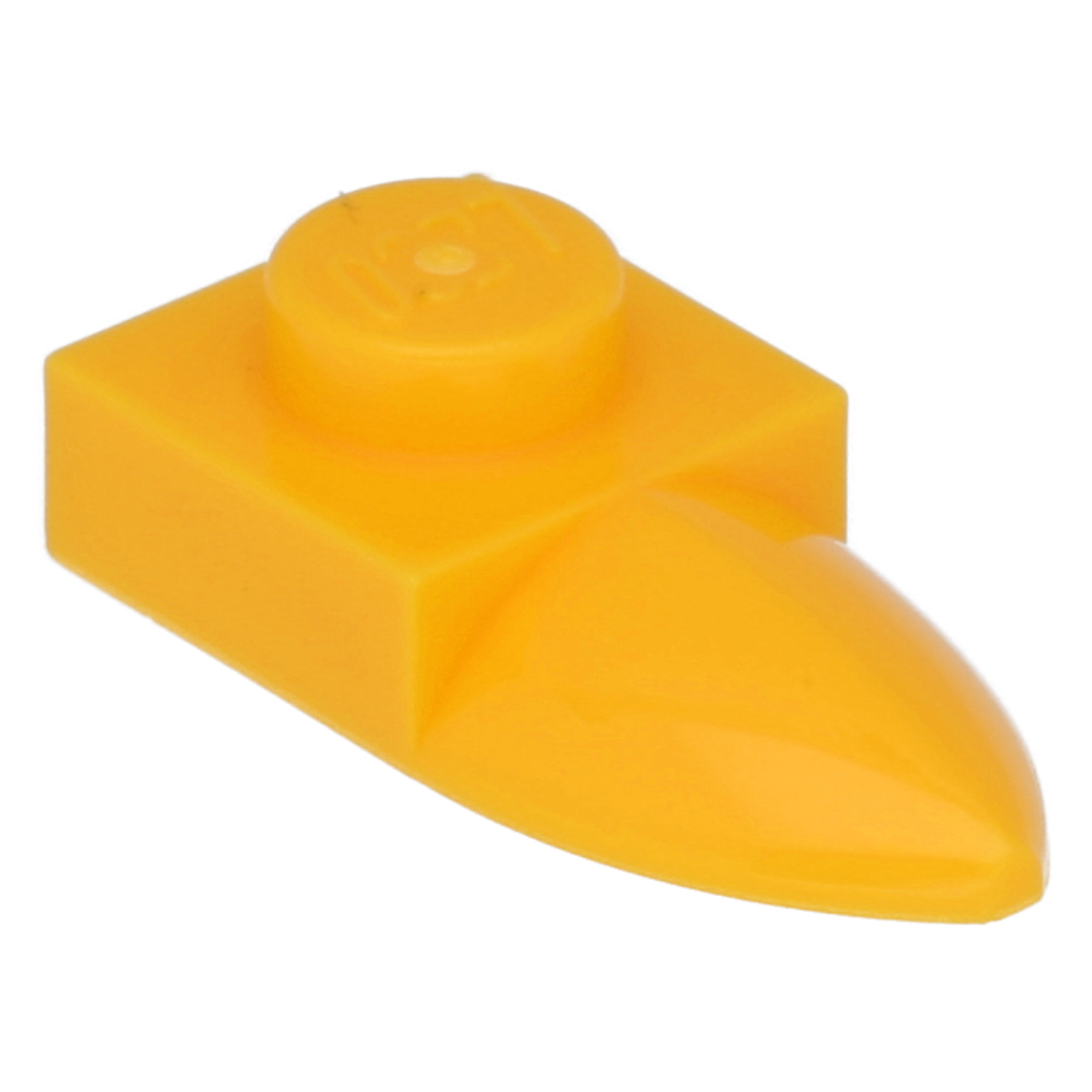 LEGO Platten (modifiziert) - 1 x 1 mit horizontalem Zahn