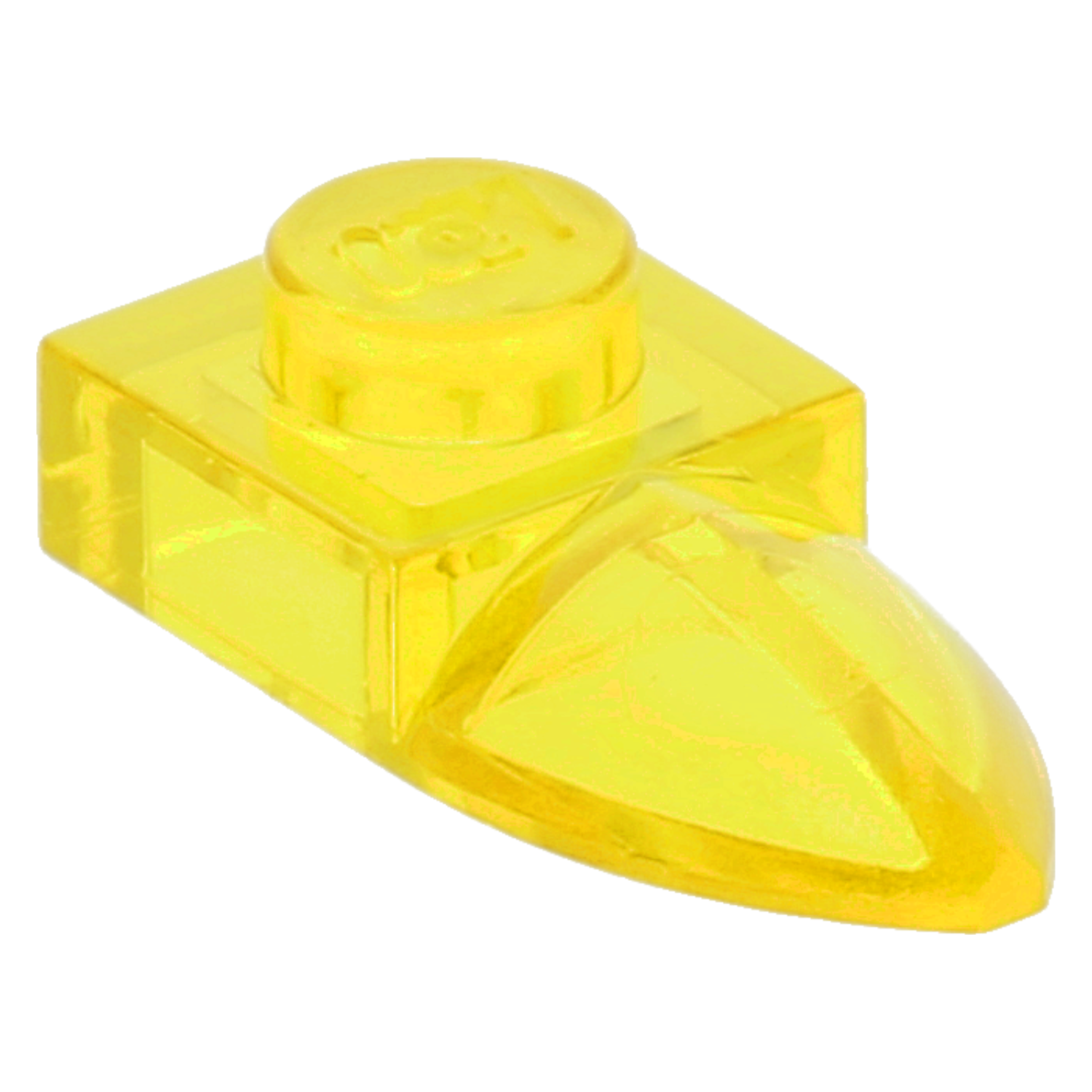 LEGO Platten (modifiziert) - 1 x 1 mit horizontalem Zahn